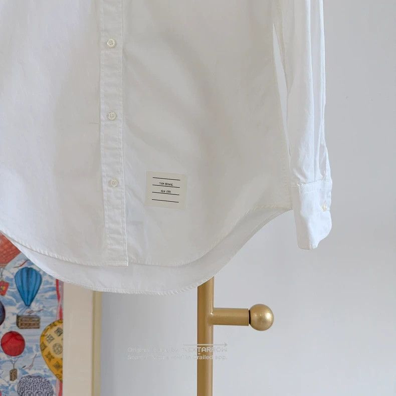 Thom Browne Thom Browne White Shirt Size 40 3 Size M / US 6-8 / IT 42-44 - 4 Thumbnail