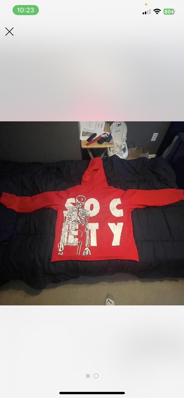 Other Loaded society red copped hoodie Size US M / EU 48-50 / 2 - 1 Thumbnail