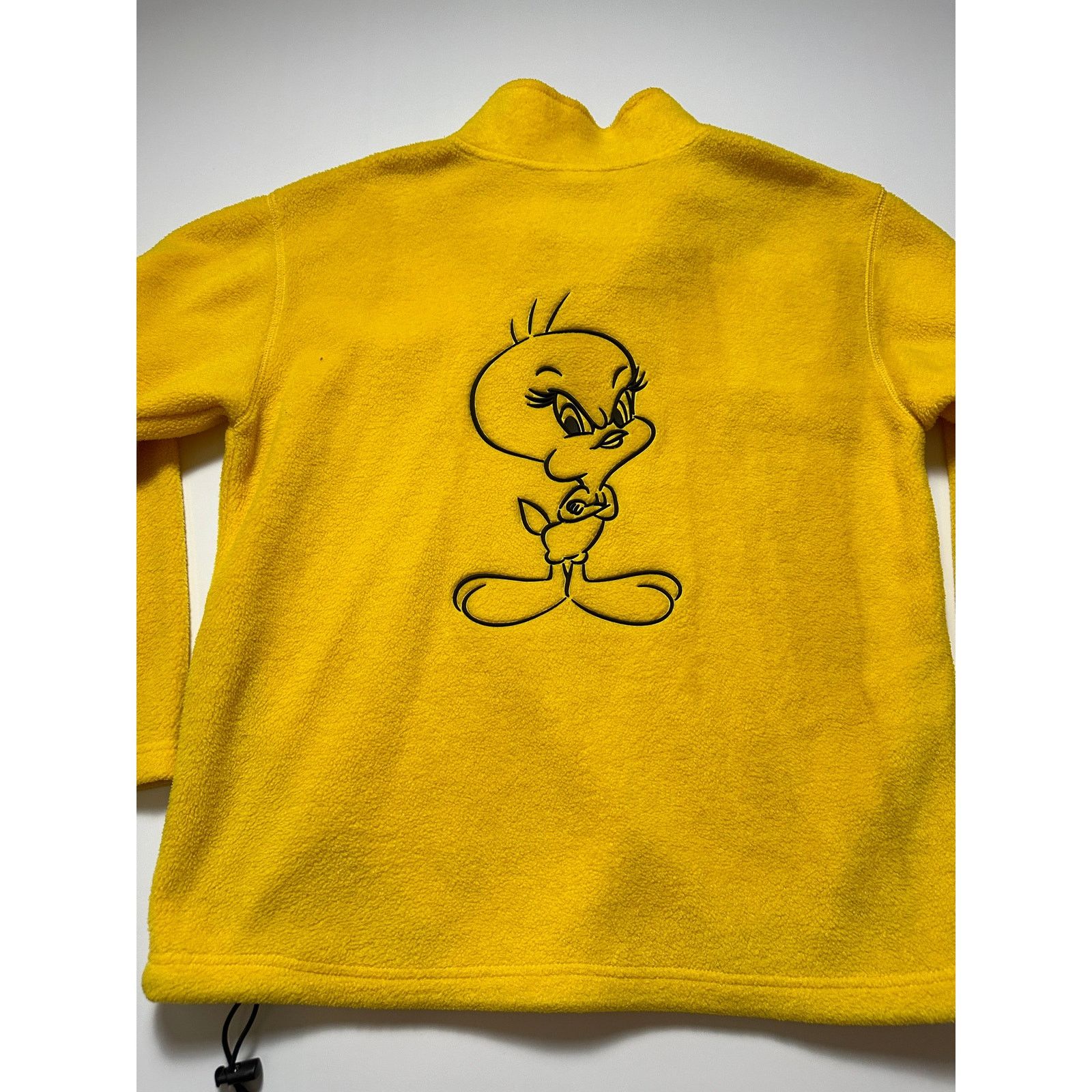 Warner Bros Tweety Bird Warner Bros Quarter Zip Jacket Size XS / US 0-2 / IT 36-38 - 3 Thumbnail