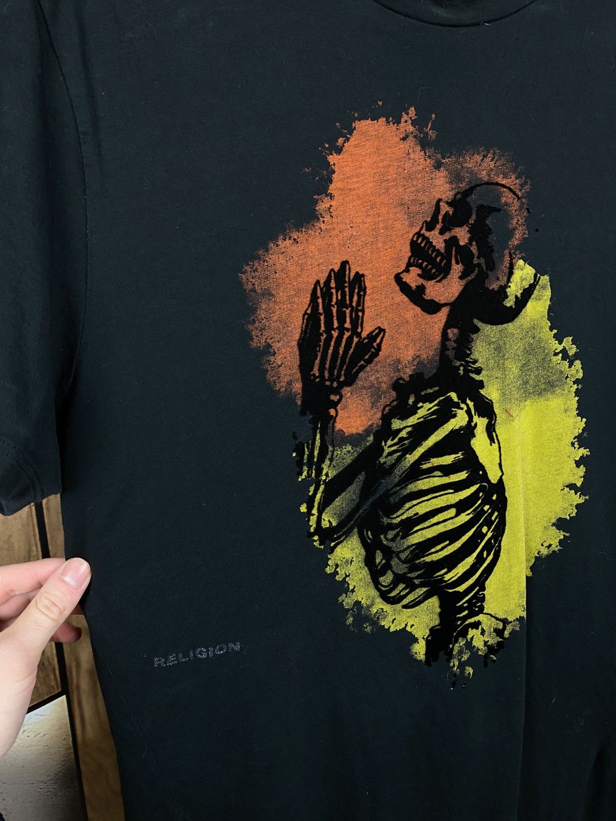 Other 💀T-Shirt Religion London Big Logo Skeleton Tee💀 Size US M / EU 48-50 / 2 - 2 Thumbnail