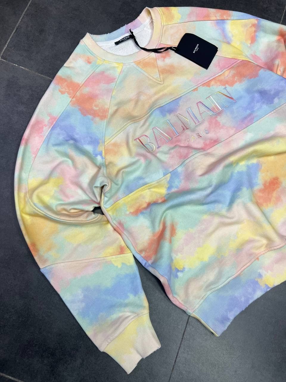 Balmain Balmain sweatshirt big logo cloud print embroidered Size US M / EU 48-50 / 2 - 4 Thumbnail