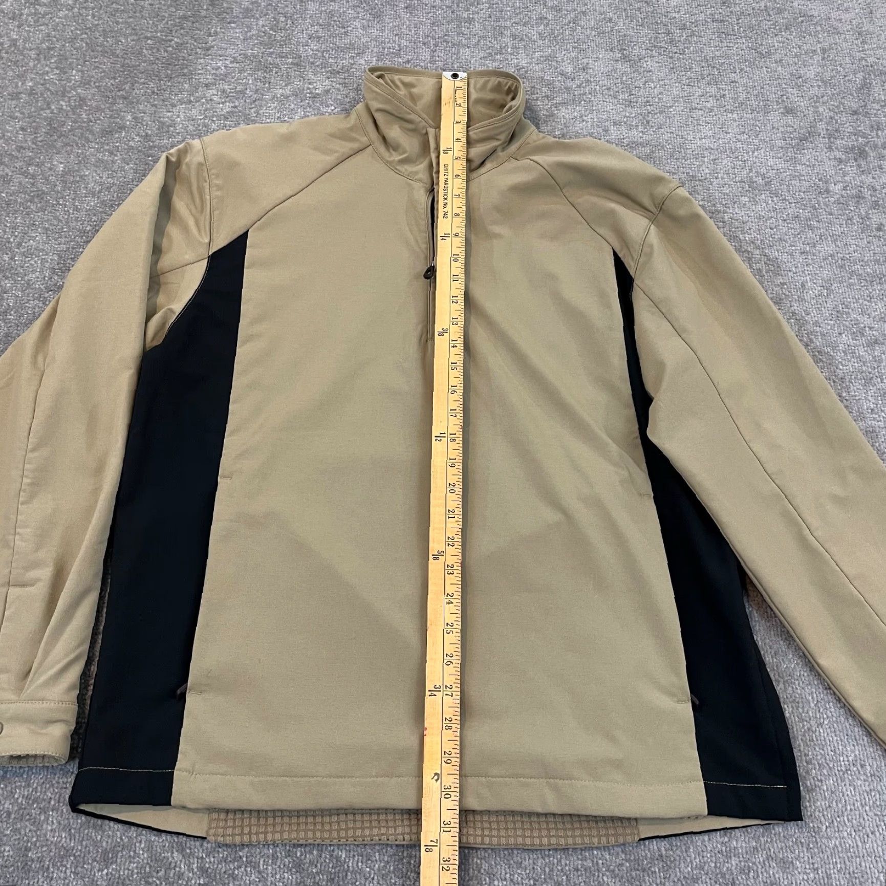 Nike Nike Jacket Mens Large Brown 1/2 Zip Pullover Storm Waffle Golf Outdoor Size US L / EU 52-54 / 3 - 4 Thumbnail