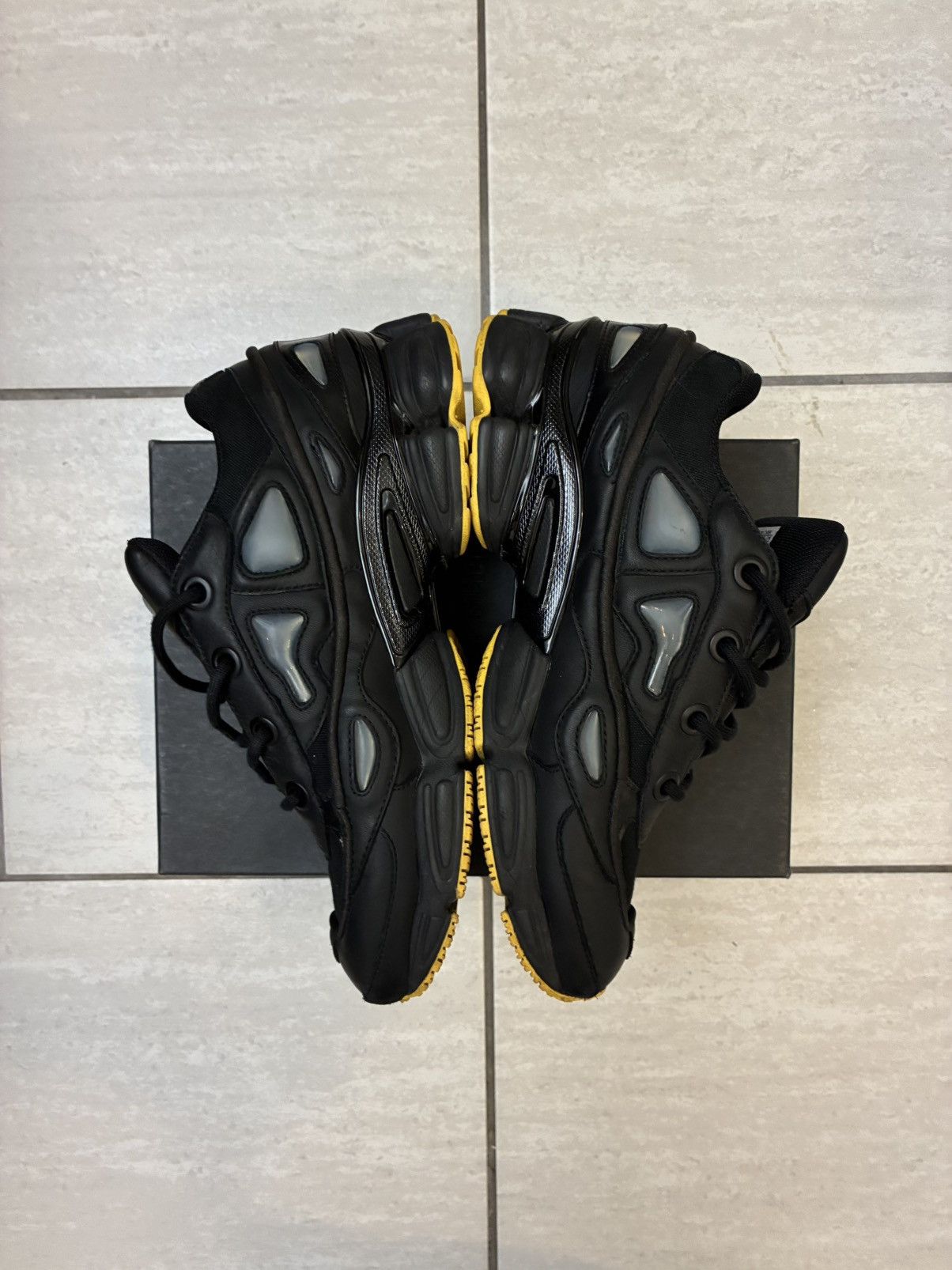 Raf Simons Raf Simons x Adidas Ozweego 3 “Black Corn” Sneakers Size US 8.5 / EU 41-42 - 3 Thumbnail