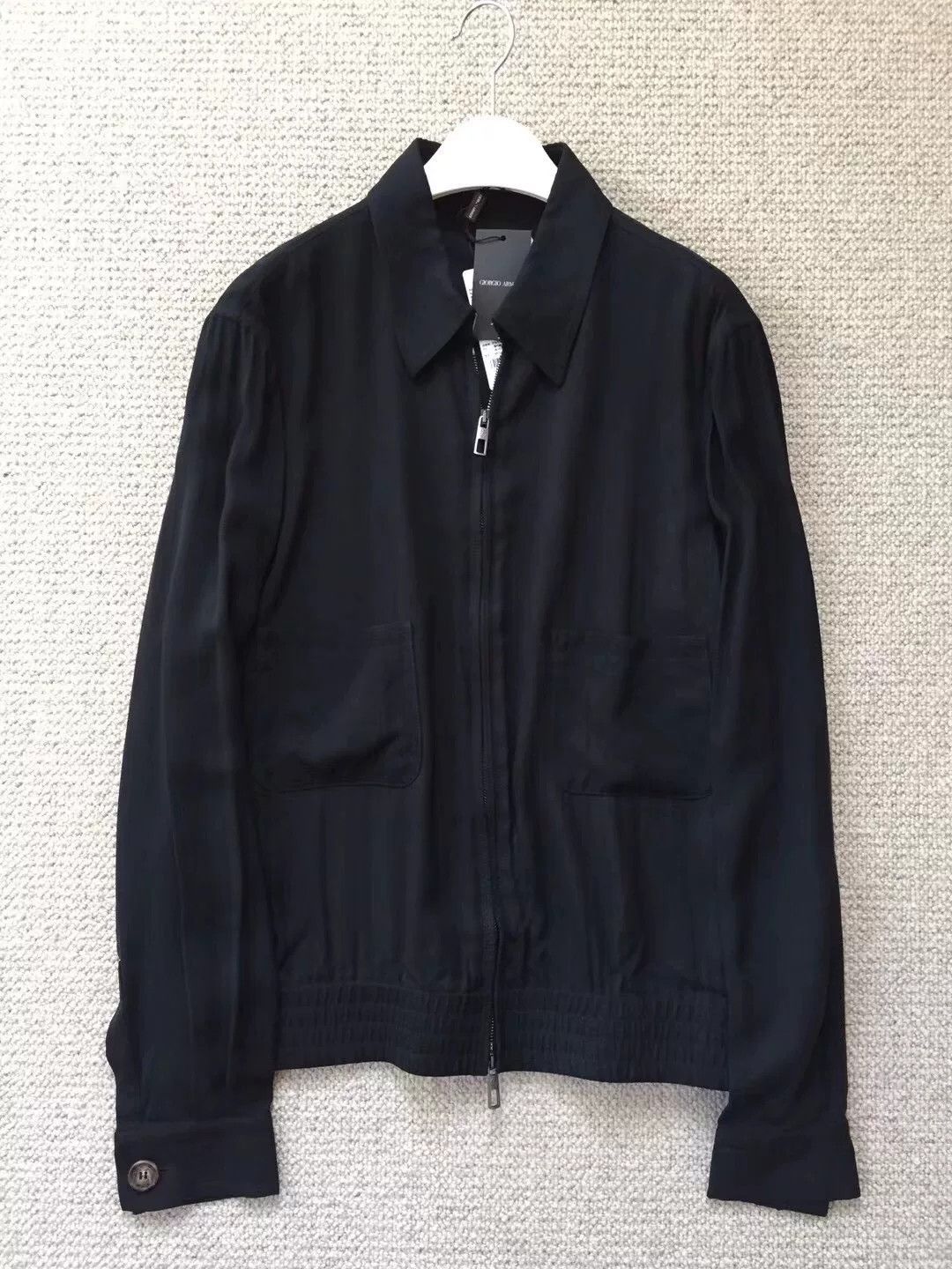 Giorgio Armani Giorgio Armani Cupro Overcoat Size US M / EU 48-50 / 2 - 1 Thumbnail