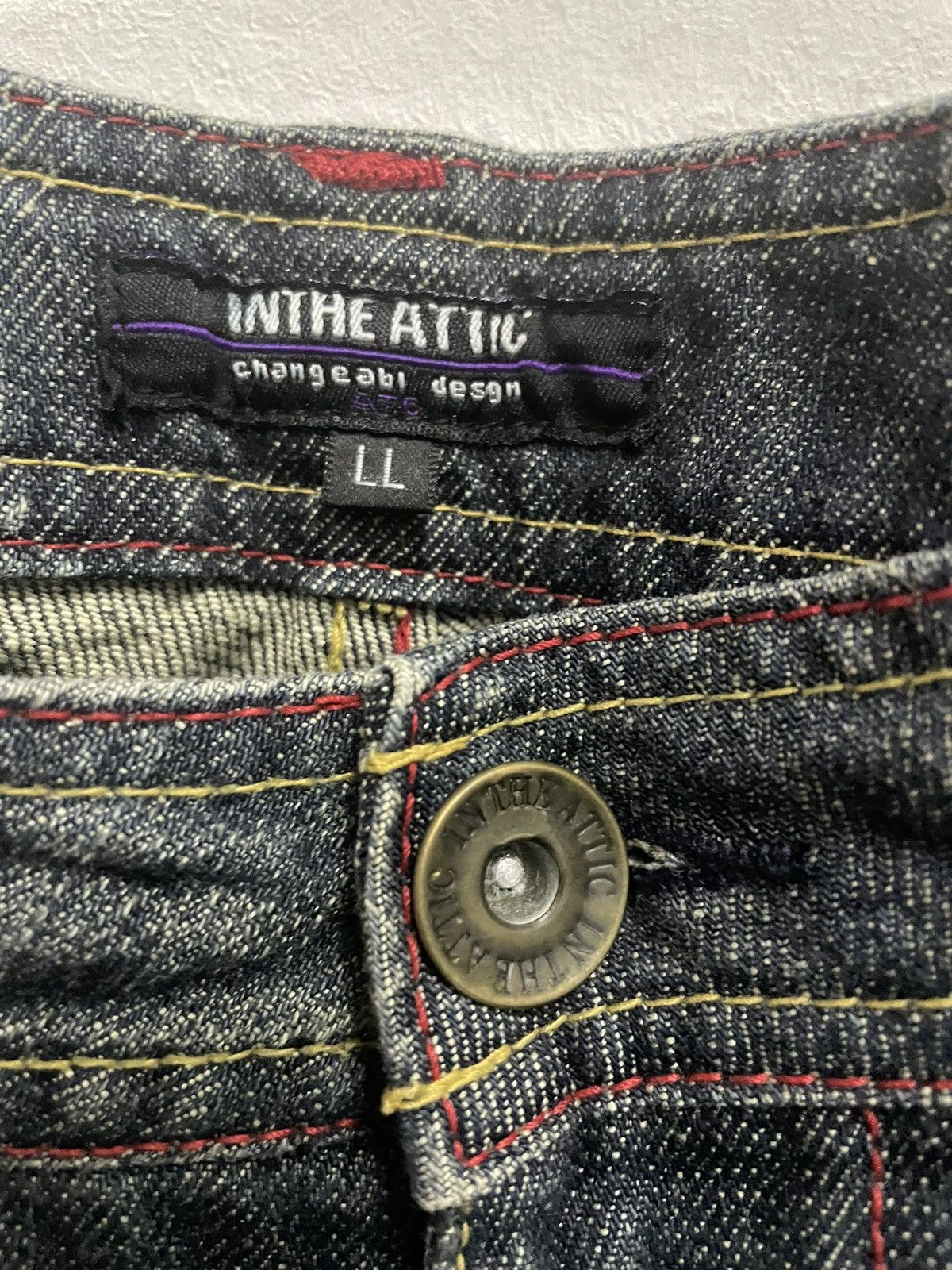 In The Attic Distressed In The Attic Flair Cut Jeans Size US 38 / EU 54 - 4 Thumbnail