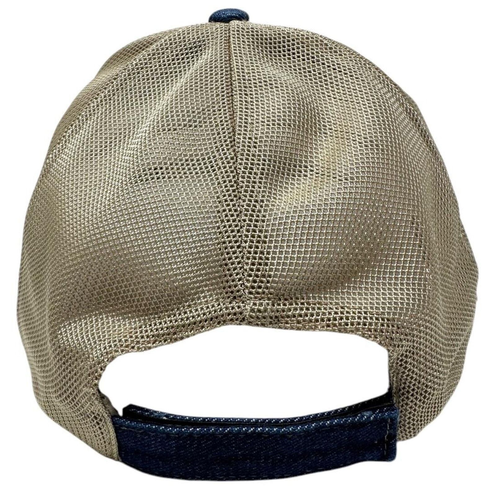 Ford Ford Mustang Men's Hat Embroidered Logo Blue Denim Cap Size ONE SIZE - 5 Thumbnail