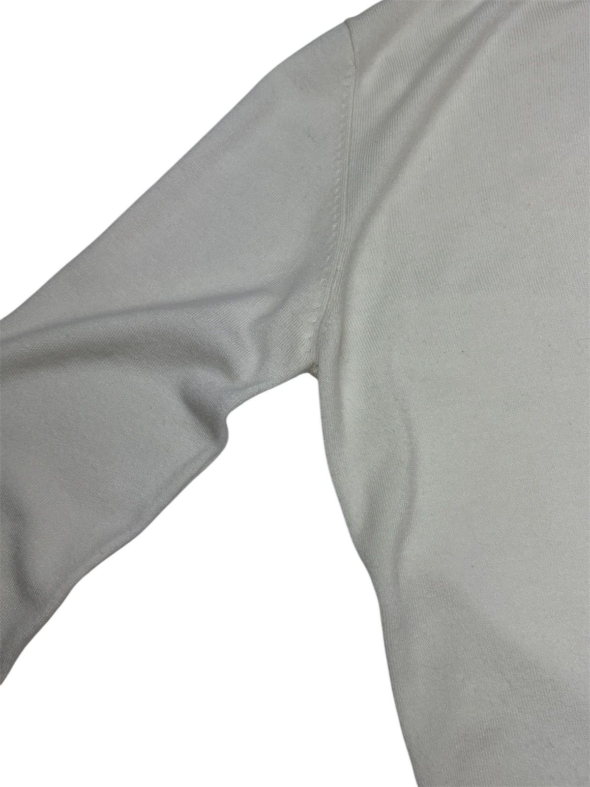 Jean Paul Gaultier JEAN PAUL GAULTIER WHITE TURTLENECK JPG LOGO AVANT GARDE XL Size XL / US 12-14 / IT 48-50 - 6 Thumbnail