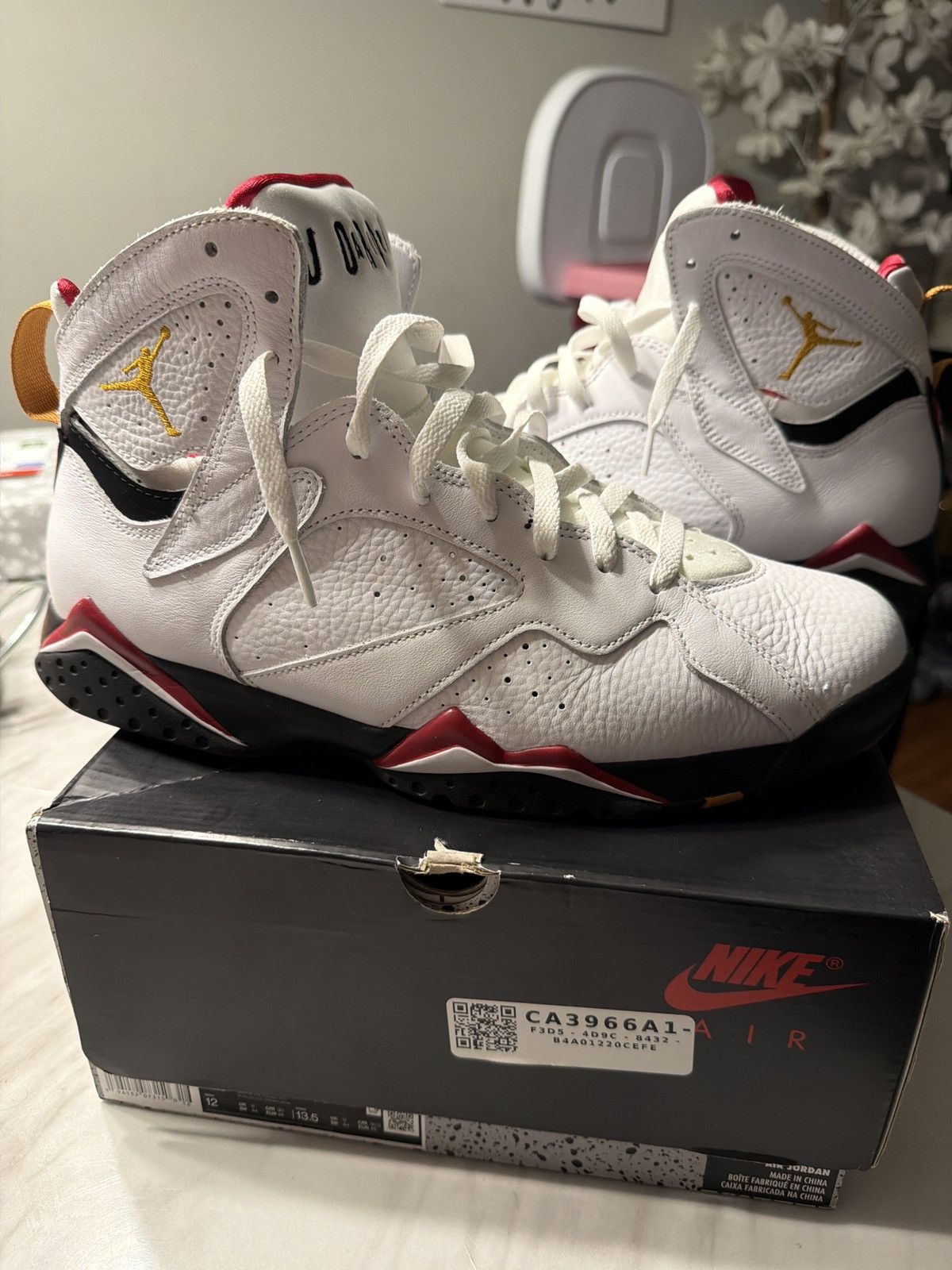 Jordan Brand Jordan 7 Retro Cardinal Size US 12 / EU 45 - 1 Thumbnail