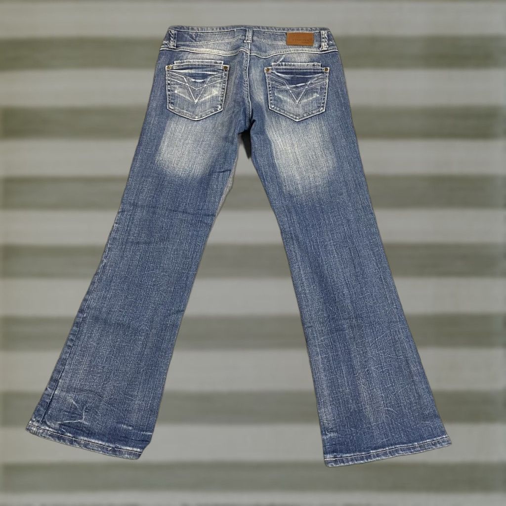 Jean Vigoss Junior Taille 7 Délavé/distressed - Coupe Tapered, Entrejambe 30 1/2, Occasion Très Bon état