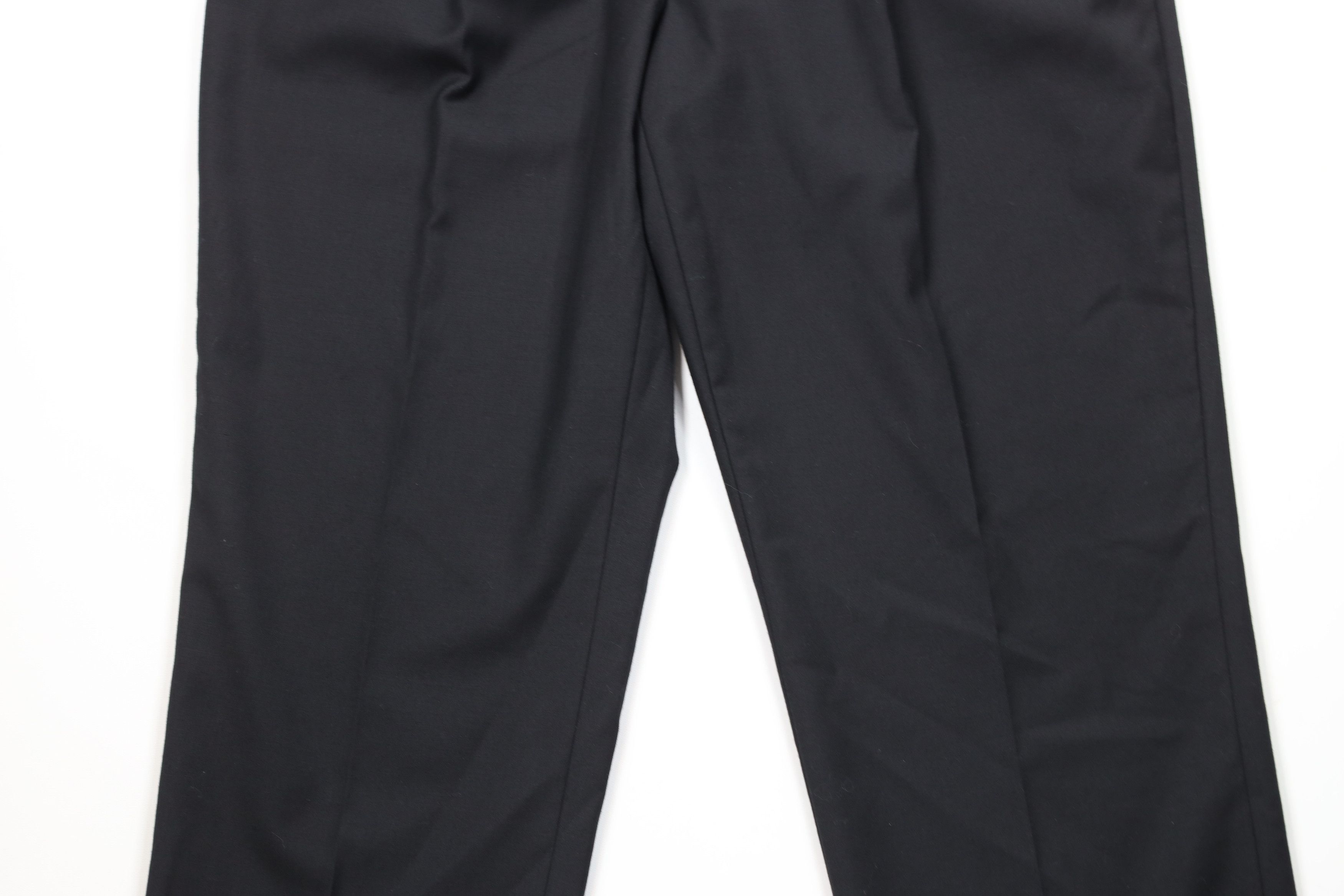 Vintage Vintage 90s Streetwear Wool Blend Pleated Wide Chino Pants Size US 38 / EU 54 - 3 Thumbnail