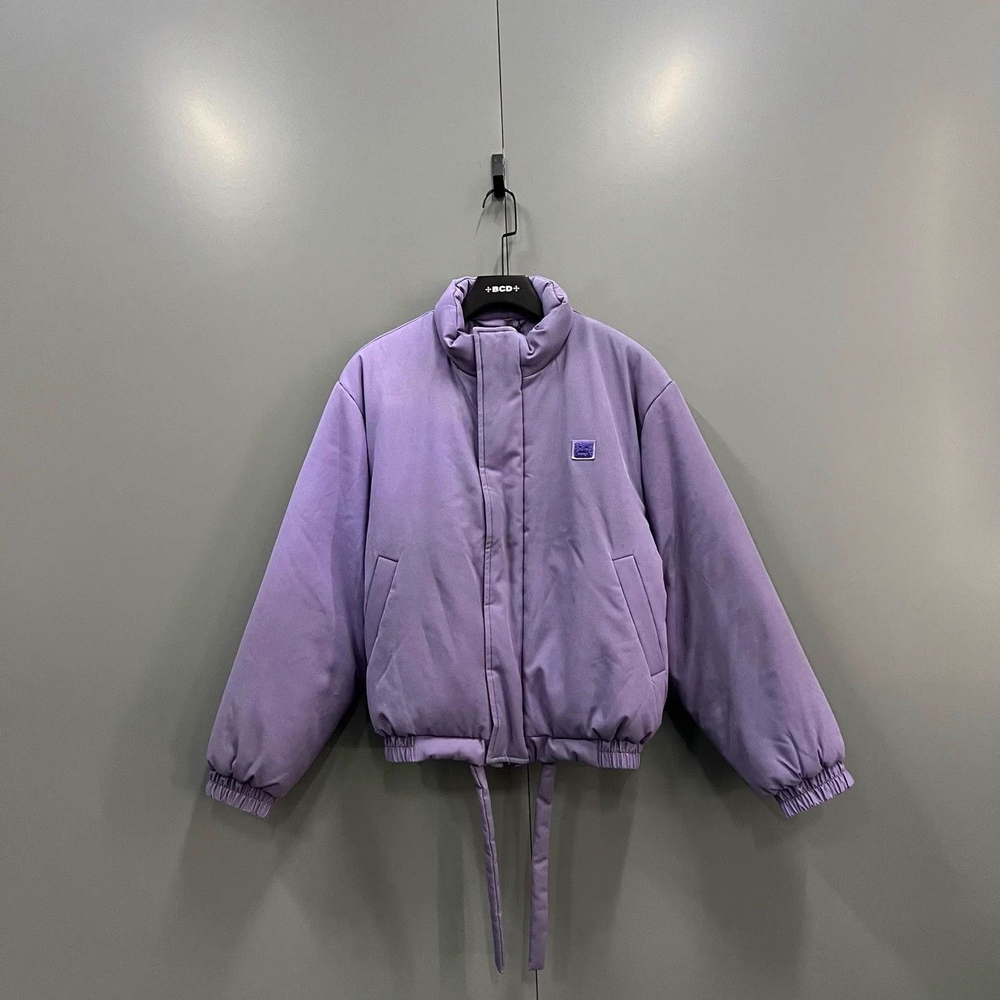 Acne Studios Acne Studios Purple Logo Embroidered M Coat Size US M / EU 48-50 / 2 - 1 Thumbnail