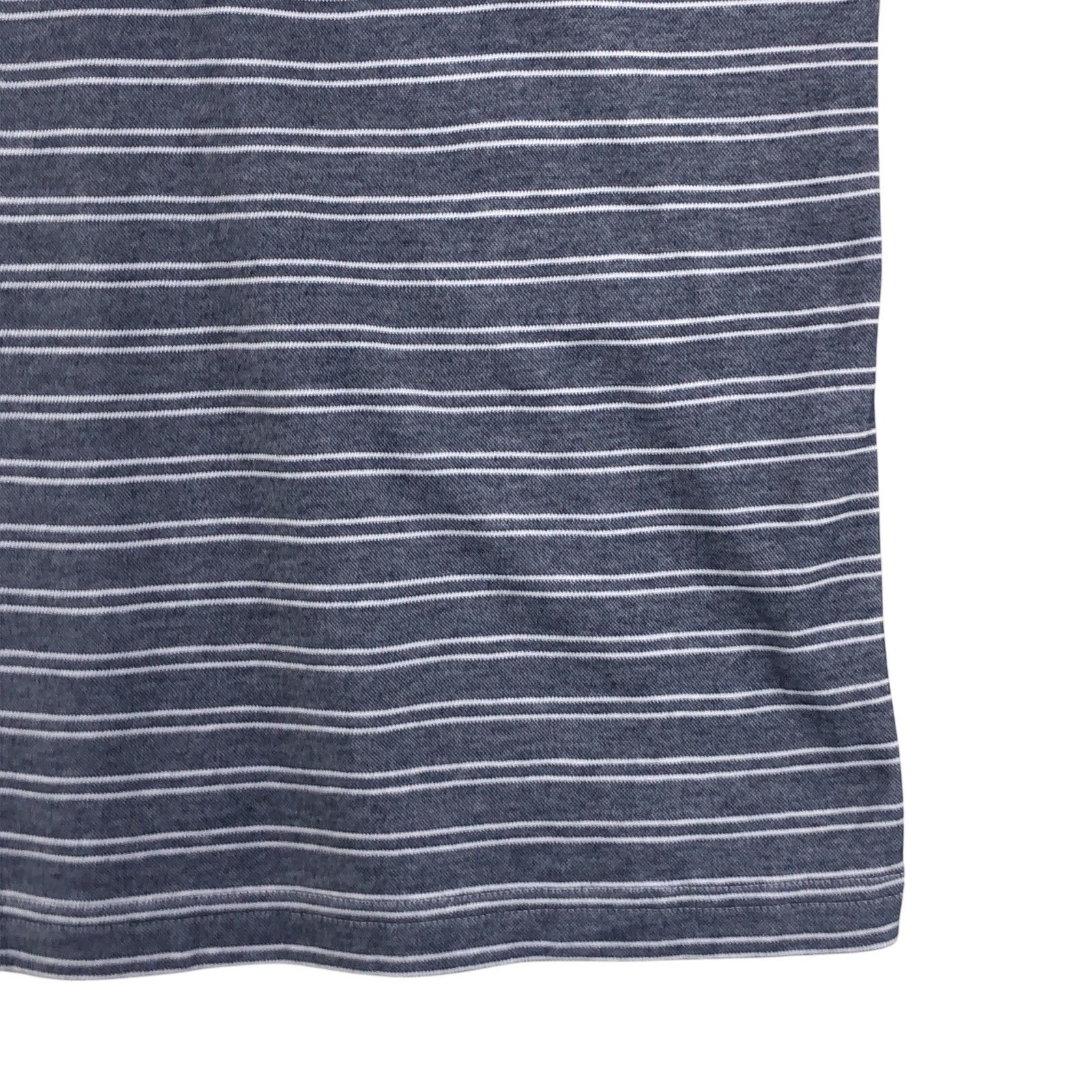 Criquet Criquet Men Size M Polo Shirt Short Sleeve Striped Gray Logo Size US M / EU 48-50 / 2 - 12 Thumbnail