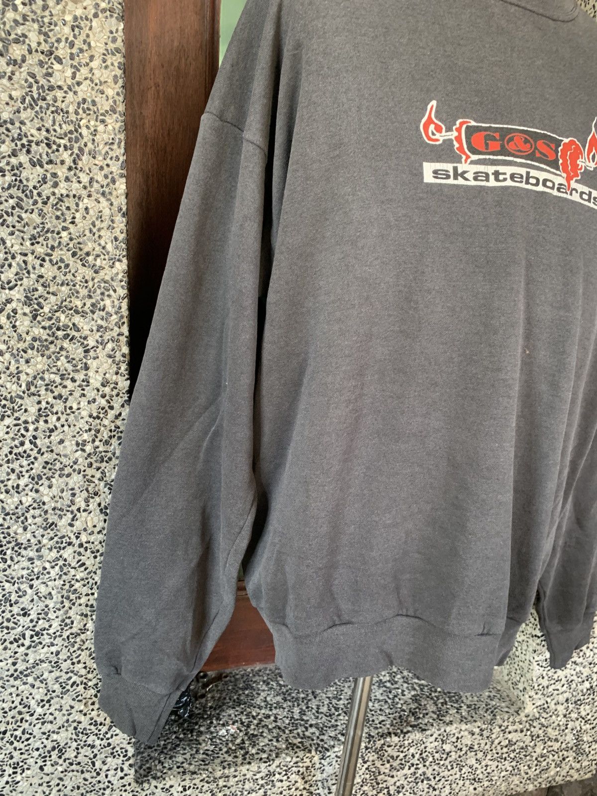 Vintage Vintage 90s G&S Gordon And Smith Skateboards Sweatshirt Size US L / EU 52-54 / 3 - 4 Thumbnail