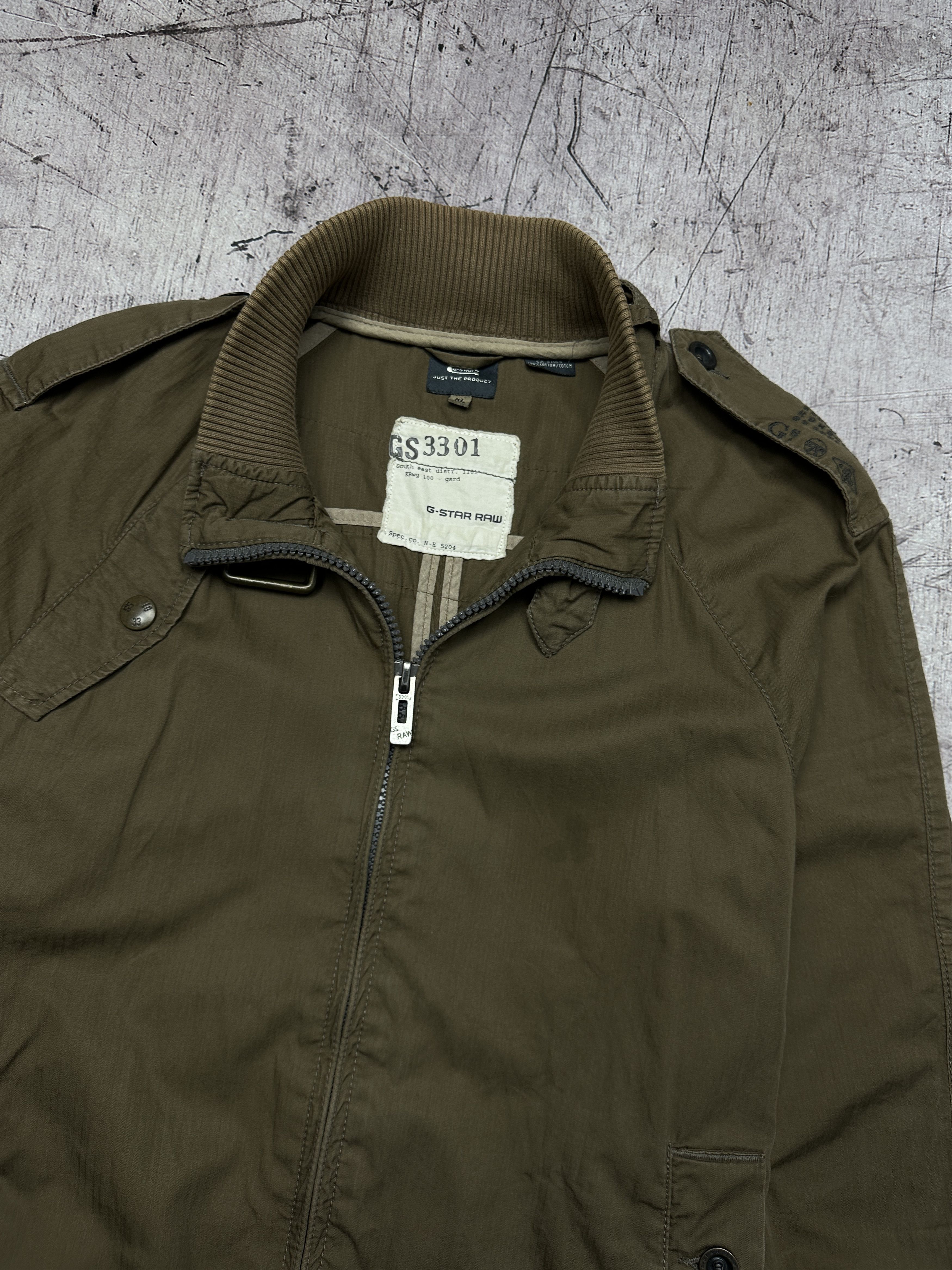 G-Star G Star Raw Vintage Mens Astron Art Bomber Jacket Size US XL / EU 56 / 4 - 2 Thumbnail