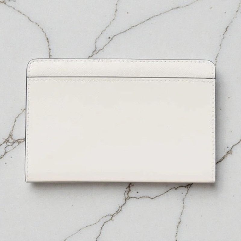 Kate Spade Kate Spade Perfect Plume Medium Peacock Leather Wallet KH797 Size ONE SIZE - 3 Thumbnail