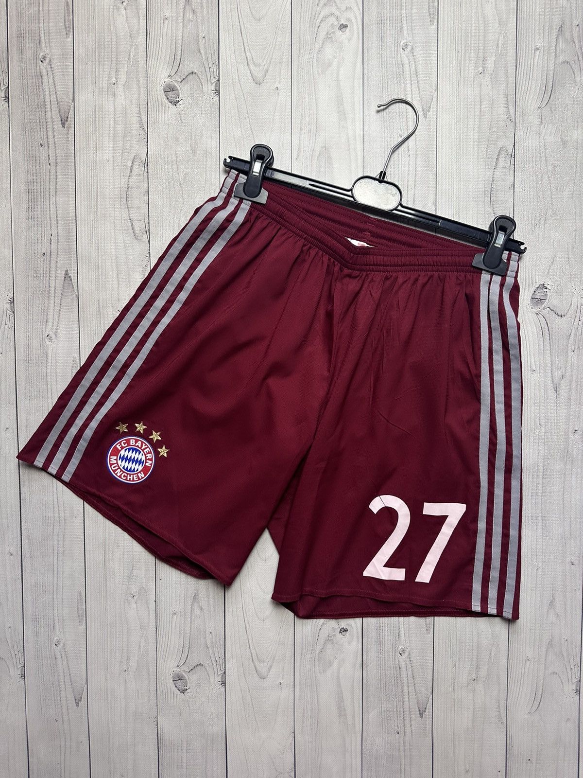 Adidas Adidas Bayern Munich soccer shorts 27 Alaba size M Size US 32 / EU 48 - 1 Thumbnail