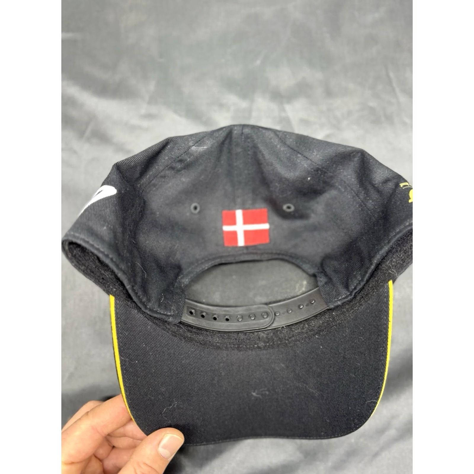 Vintage Haas F1 Team Official Kevin Magnussen 20 Baseball Cap Hat Black Red Adjustable Unisex Adults Sports Baseball Cap Hat Size ONE SIZE - 3 Thumbnail