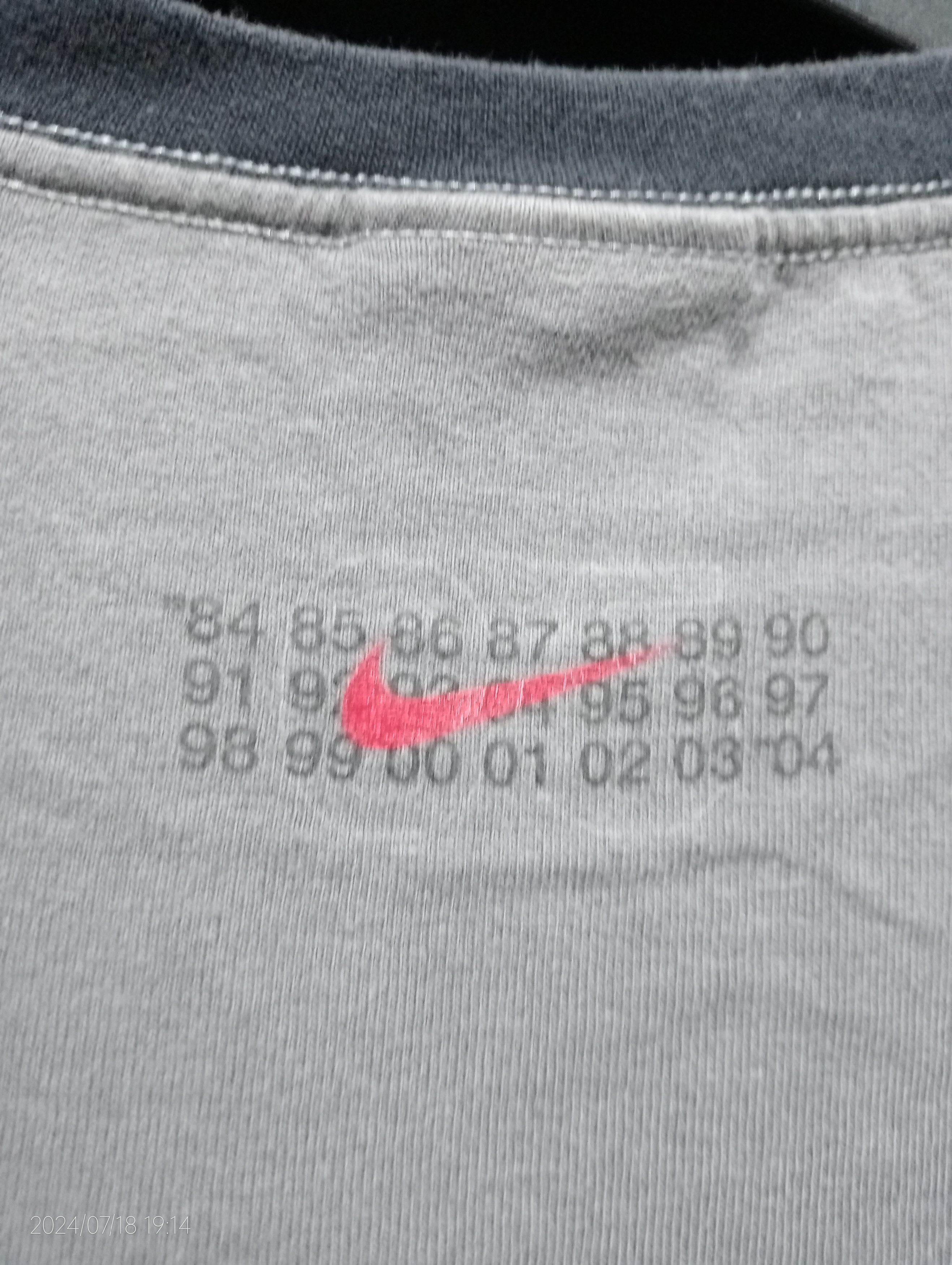 Nike Vintage '90s Nike Ringer Tee Very Rare Size US M / EU 48-50 / 2 - 2 Thumbnail