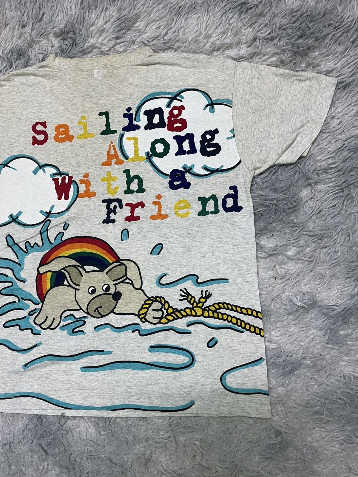 Japanese Brand × Jean Charles De Castelbajac 90s JEAN CHARLES DE CASTELBAJAC ALL OVER PRINT SHIRT Size US M / EU 48-50 / 2 - 10 Thumbnail