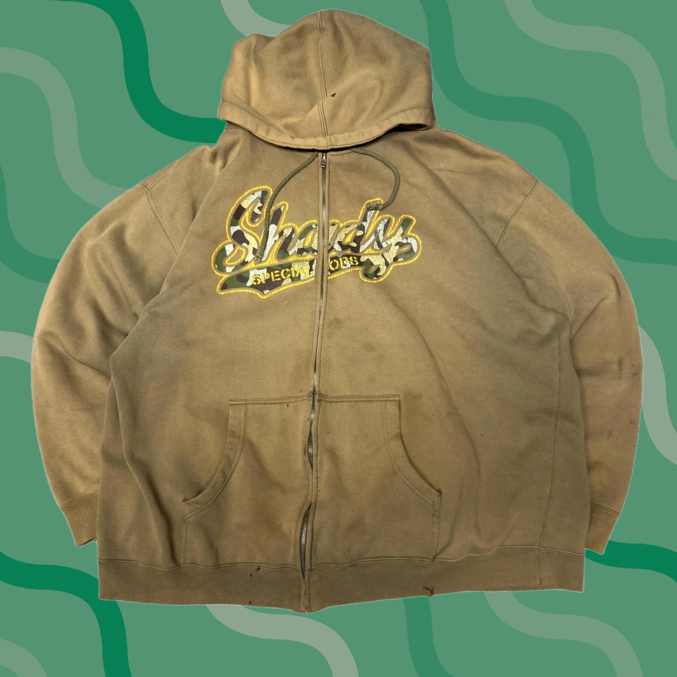 Eminem × Shady Ltd Y2K Shady LTD Full Zip Hoodie XL | Grailed