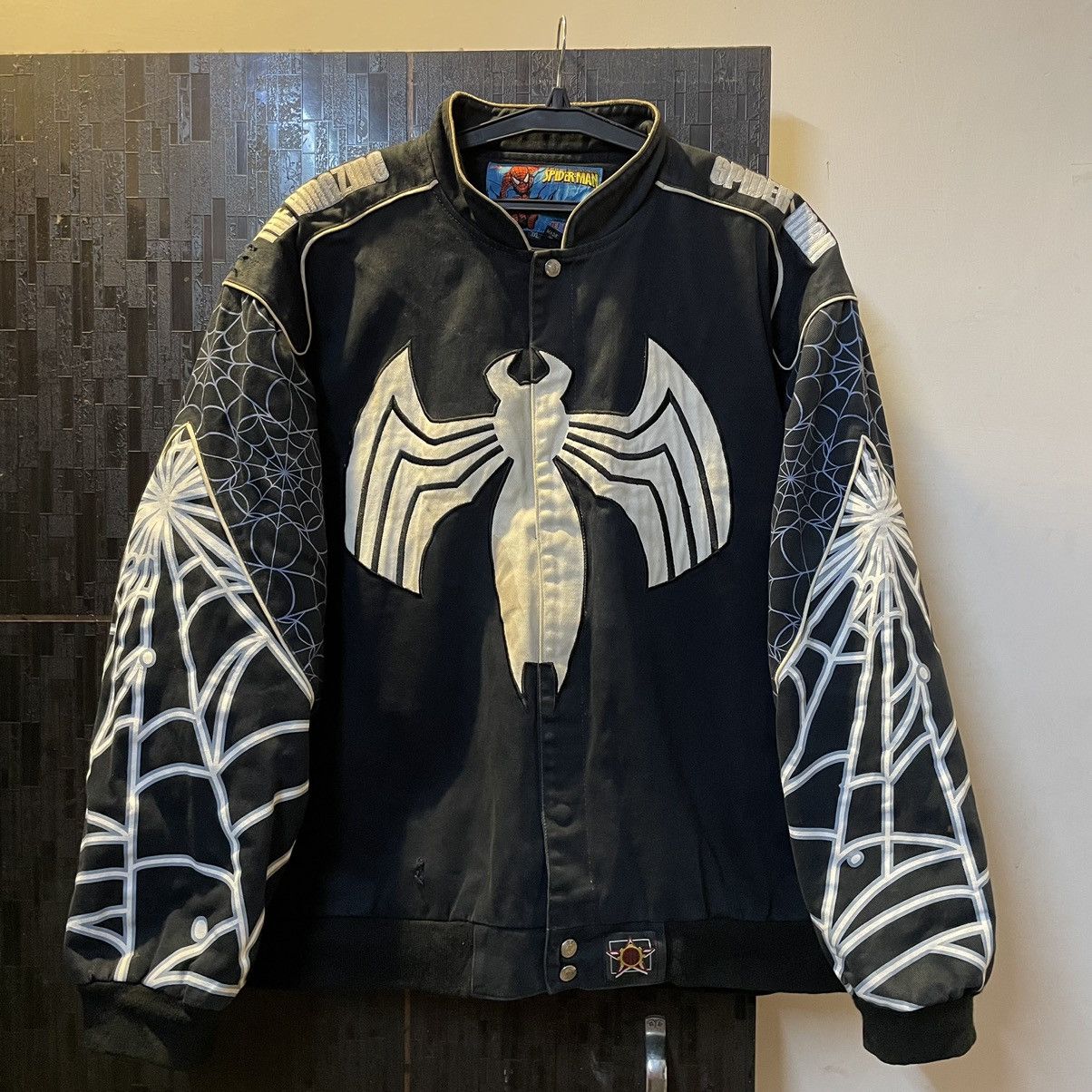 Vintage JH Design Amazing Spider-Man Bomber | Grailed