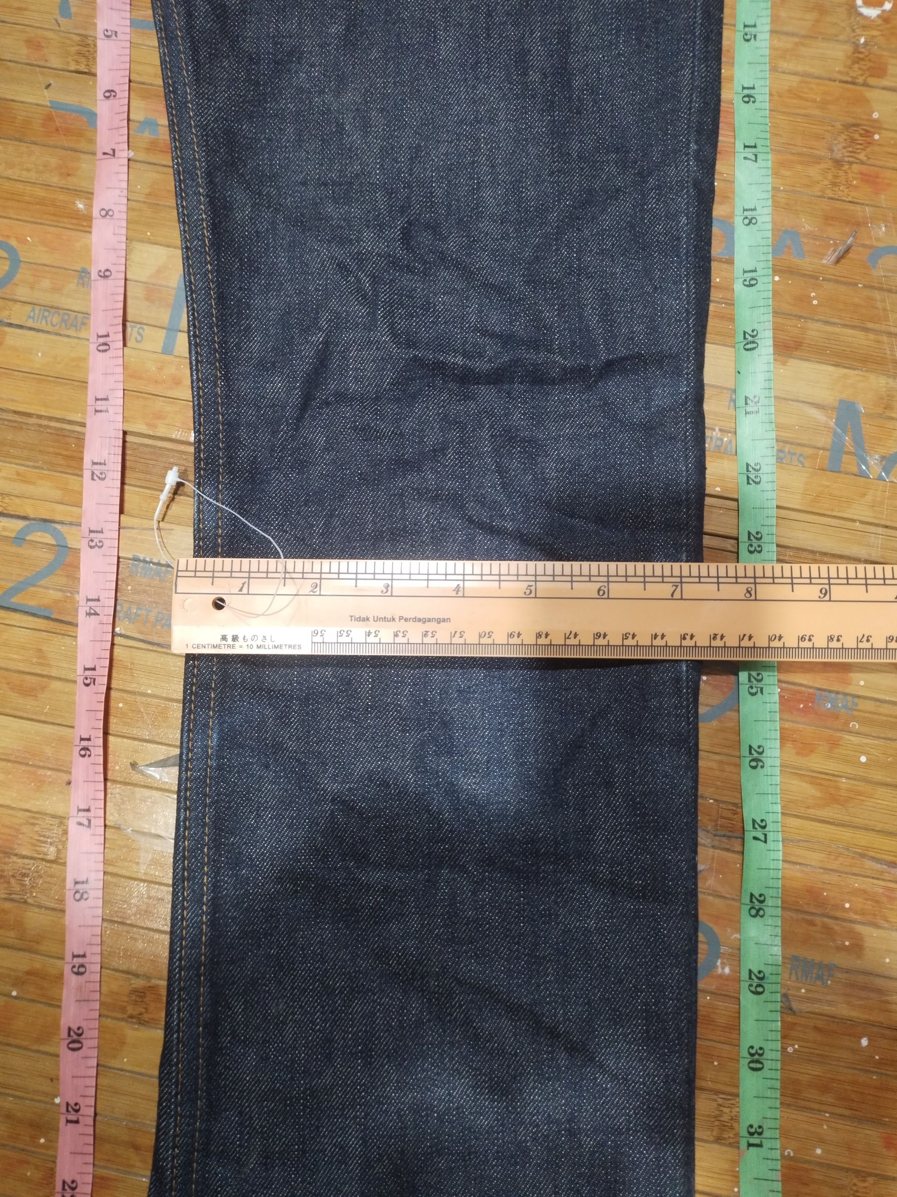 Indigo × Japanese Brand × Vintage Stabilizer gNZ Regular Fit Sz 30" Size US 30 / EU 46 - 8 Thumbnail