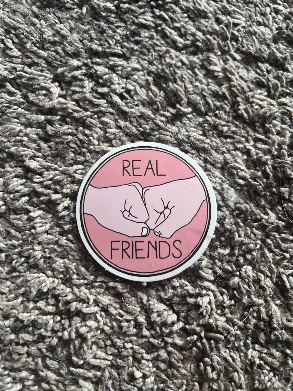 Band Tees × Hypebeast Real Friends Sticker Size ONE SIZE - 1 Thumbnail