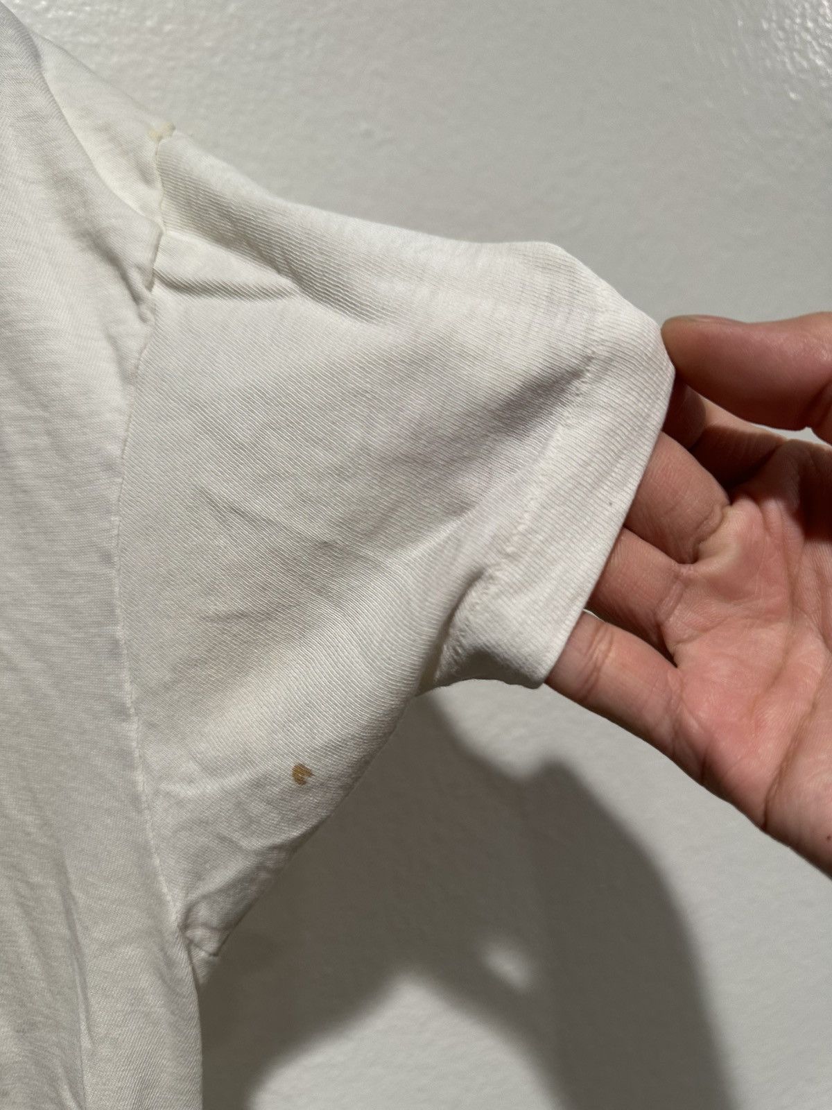 Vintage Distressed Paper Thin Blank Tee Size US M / EU 48-50 / 2 - 3 Thumbnail