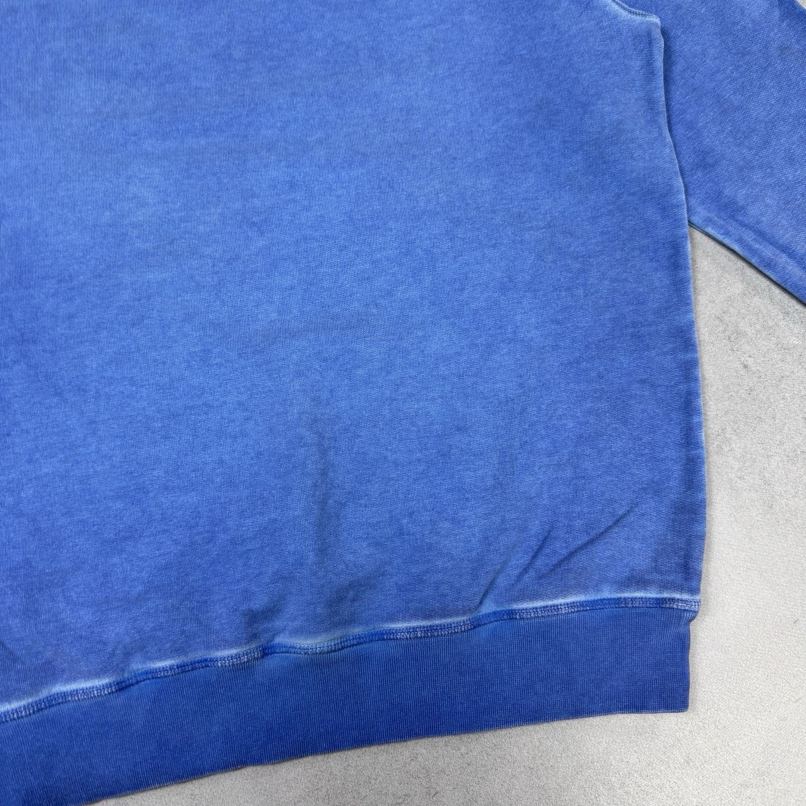Dsquared2 Dsquared2 Men Big Logo Sweatshirt Men M Blue Garment Dyed Size US M / EU 48-50 / 2 - 19 Thumbnail