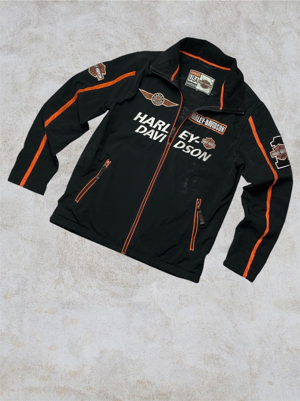 Vintage Harley Davidson vintage jacket Size M Size US M / EU 48-50 / 2 - 1 Thumbnail