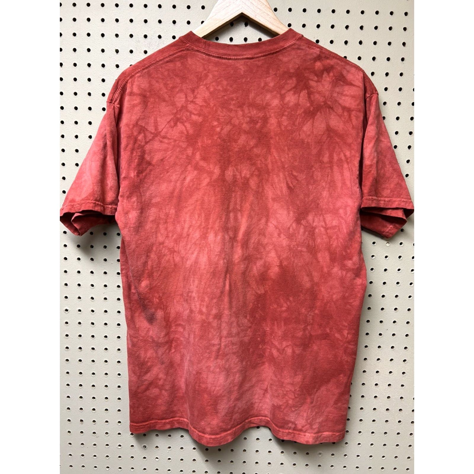 The Mountain The Mountain Shirt Tie Dye Dogs Speak But Only To Those Who Listen L Retriever Orange Cotton Graphic Crew Neck Long Sleeve Unisex Adults T-Shirt Size US L / EU 52-54 / 3 - 2 Thumbnail