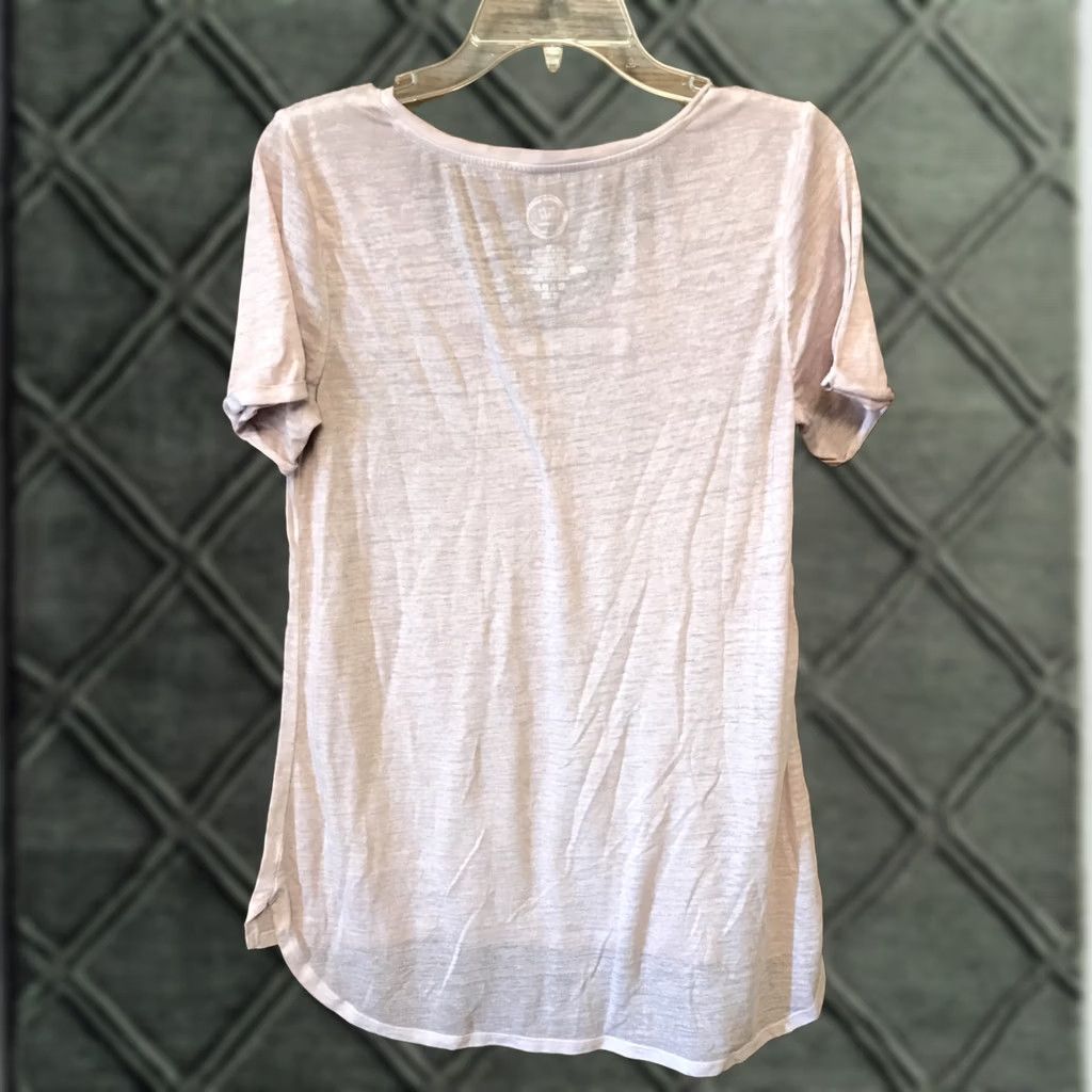 Vintage Maurices Shirt Womens V-Neck Pink I Can’t People Today 24/7 MEDIUM Short Sleeve Sheer Funny 808 Size M / US 6-8 / IT 42-44 - 1 Thumbnail