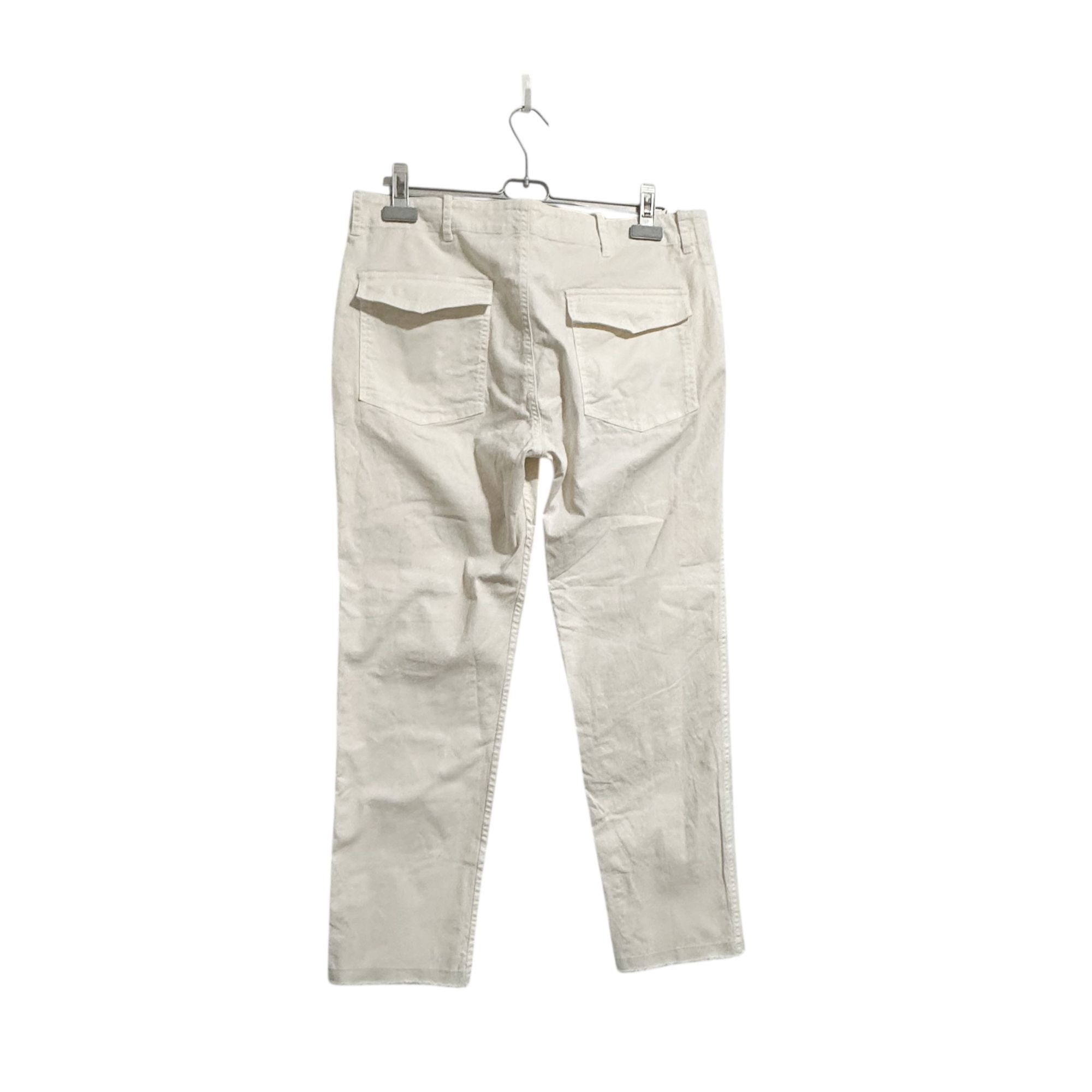 Nili Lotan Nili Lotan Jenna Pants in Eggshell, Size 12, NWT Size 34" / US 12 / IT 48 - 2 Thumbnail