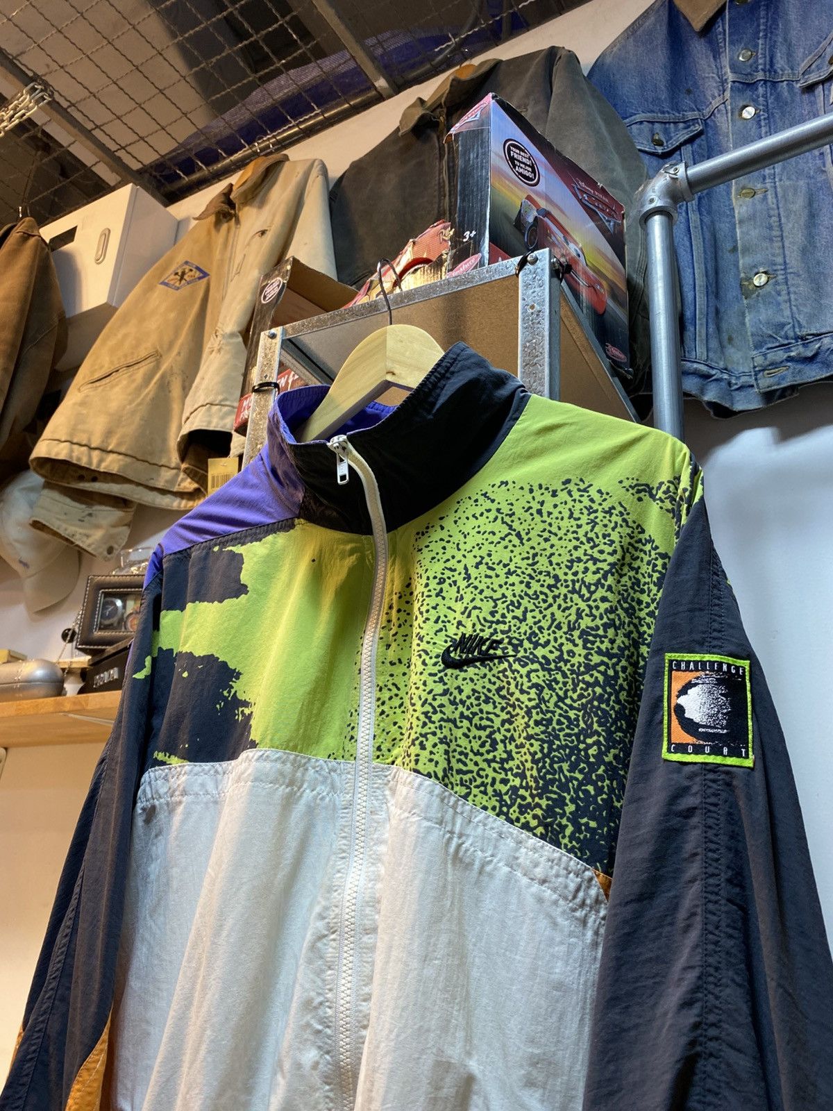 Nike Vintage Nike Court Tennis 90s Jacket Size US XL / EU 56 / 4 - 2 Thumbnail