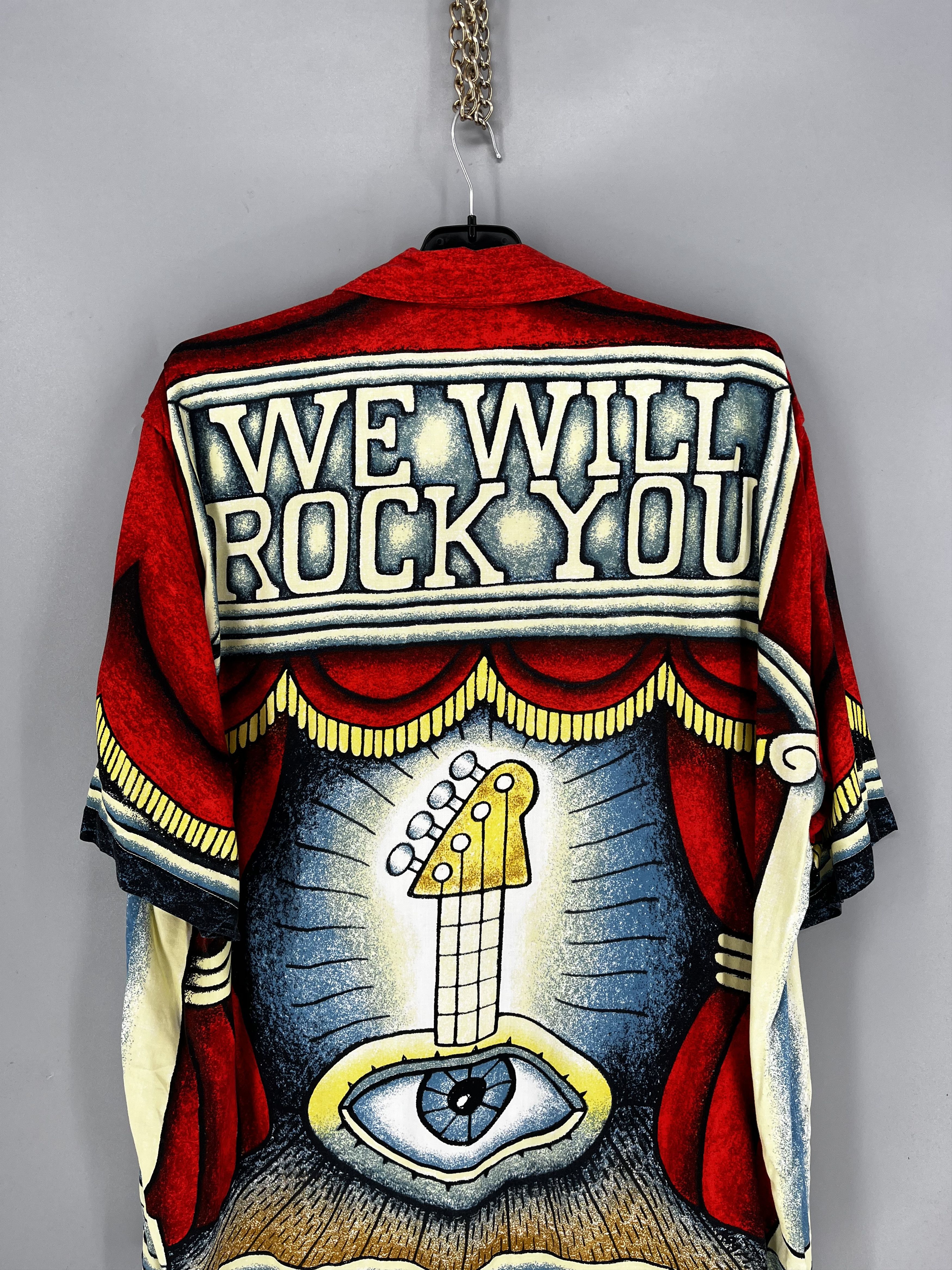 Mambo Mambo Loud We Will Rock You Shirt Size-L VERY RARE Size US L / EU 52-54 / 3 - 14 Thumbnail