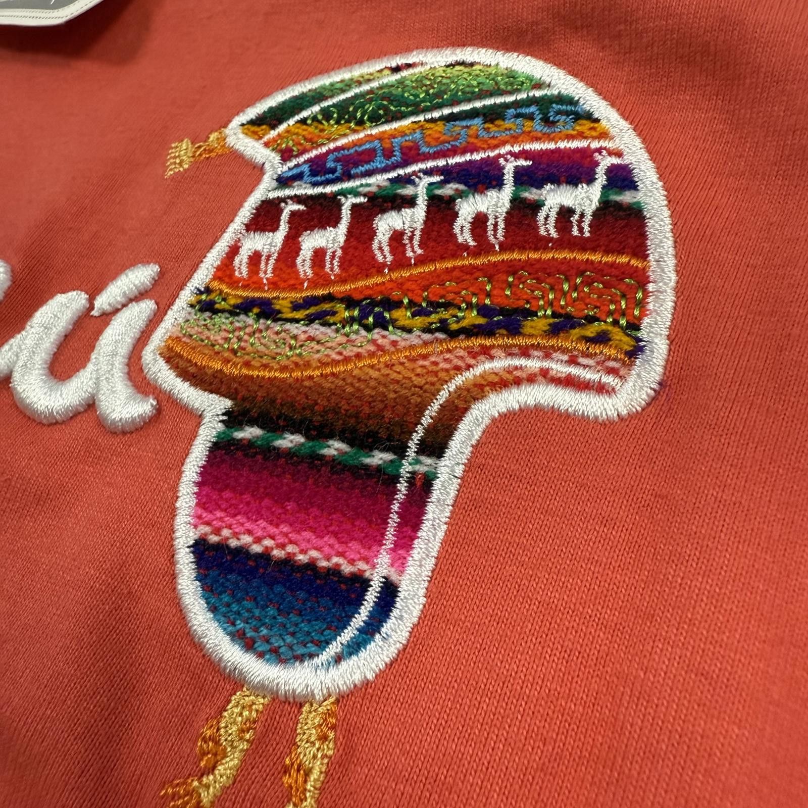 Hathaway Golf NWT Authentic Peru Nazca Embroidered T-Shirt Llama Kids 10 Size US XXS / EU 40 - 4 Thumbnail