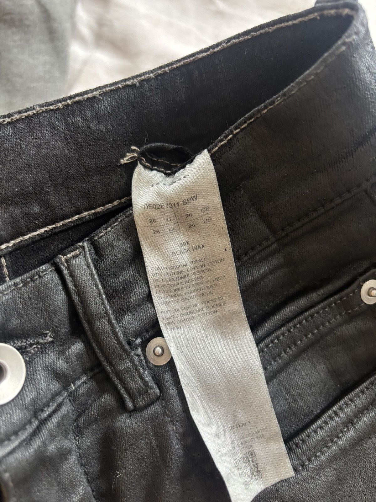 Rick Owens BOLAN BOOTCUT JEANS Size US 26 / EU 42 - 6 Thumbnail