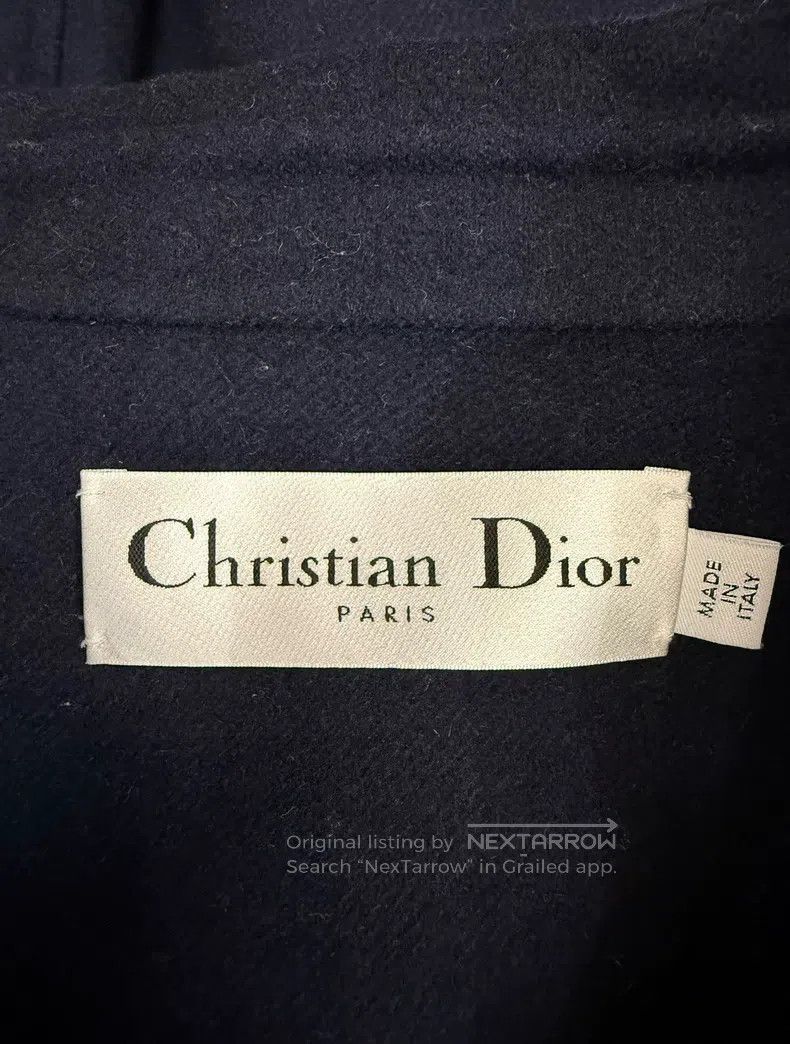 Dior Dior Dark blue wool coat Size XS / US 0-2 / IT 36-38 - 3 Thumbnail