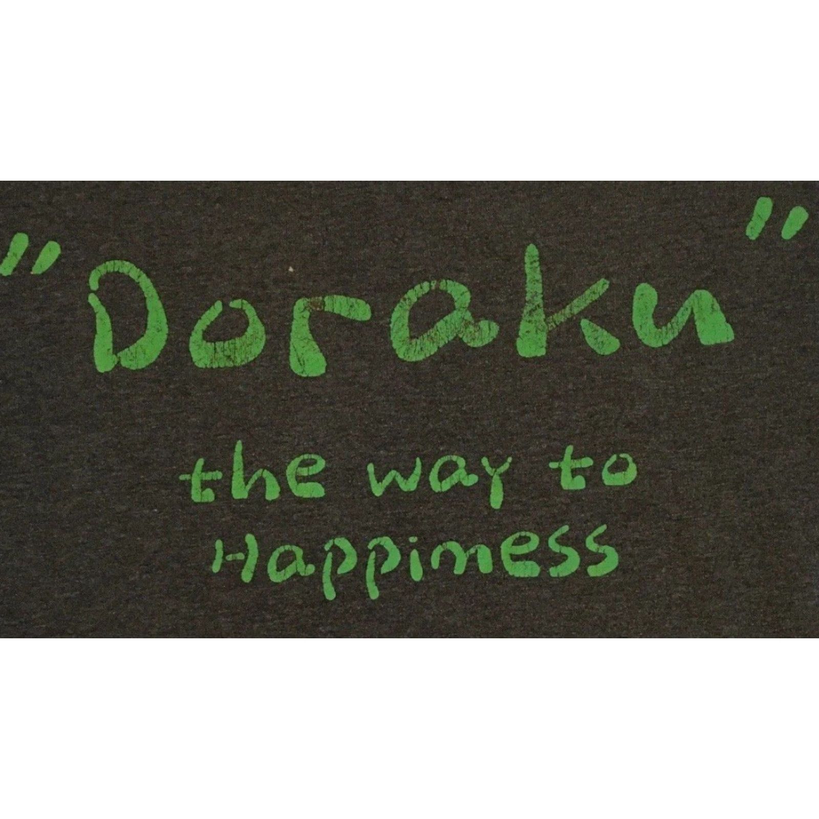 Vintage VINTAGE Doraku Way To Happiness Faded Shirt M Grunge Gray Funny Saying 90s Y2K Sarcasm T-Shirt Mens Size US M / EU 48-50 / 2 - 3 Thumbnail