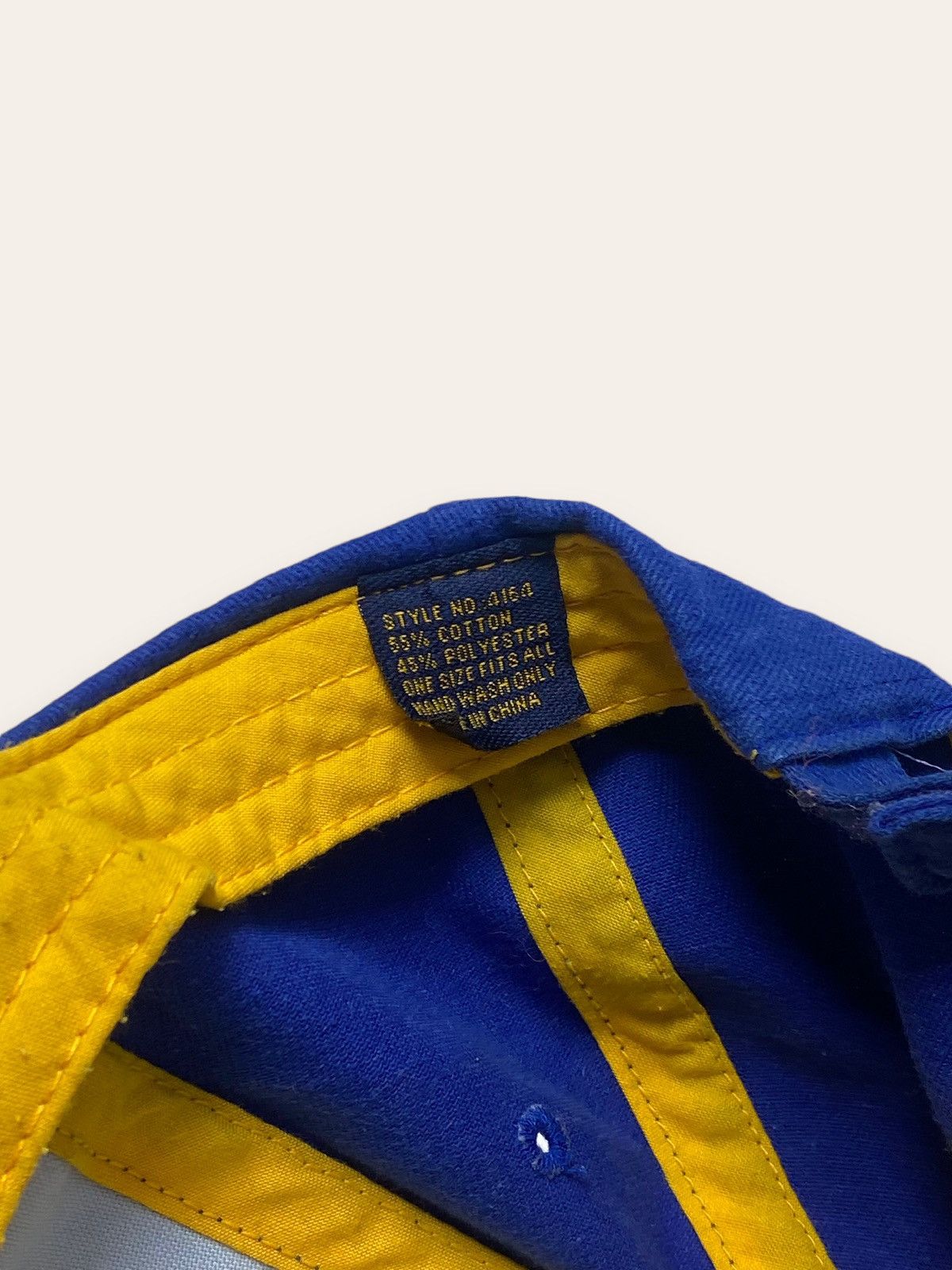Hat Club Vintage LEEDS TYKES Rugby Club Blue Cap Hat Jersey Y2K Size ONE SIZE - 6 Thumbnail