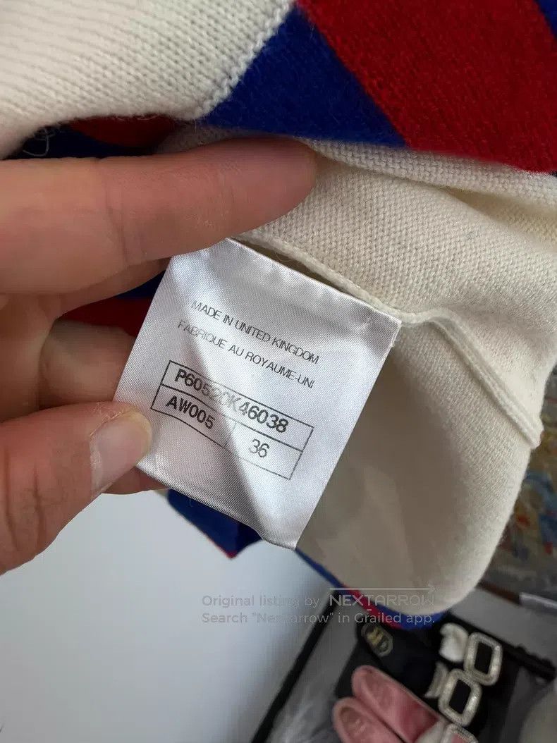Chanel Chanel Swimming ring on the chest letter logo cashmere sho Size XS / US 0-2 / IT 36-38 - 6 Thumbnail