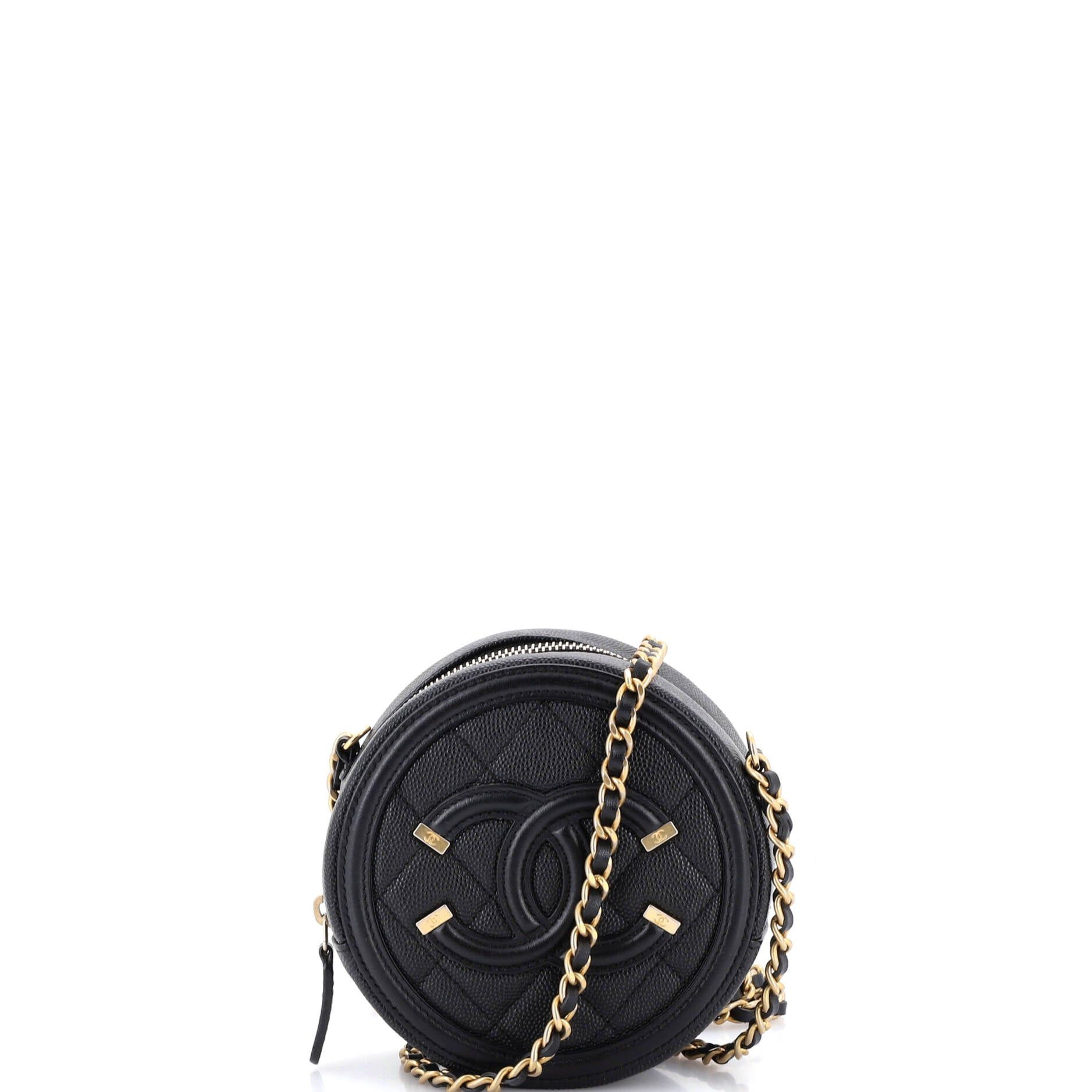 Chanel Filigree Round Clutch with Chain Size ONE SIZE - 1 Thumbnail