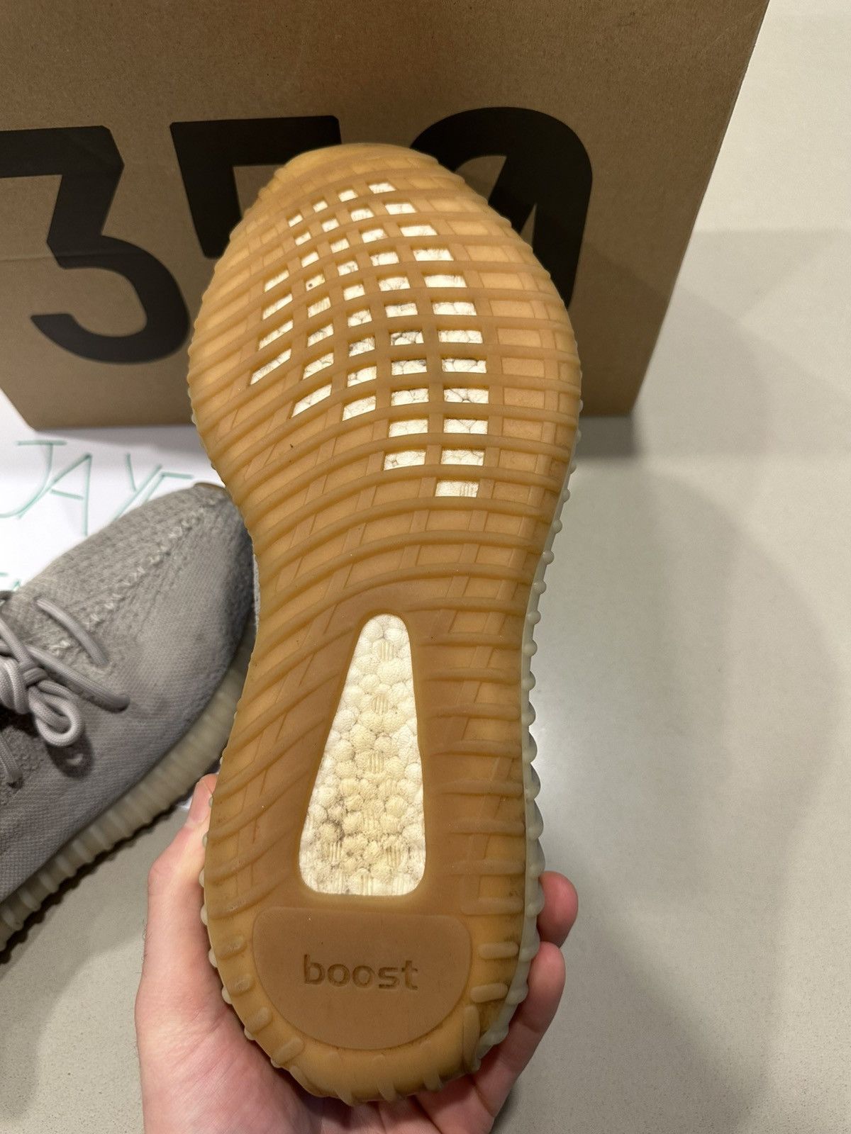 Adidas × Kanye West Adidas Yeezy 350 ‘Sesame’ Size 12 Size US 12 / EU 45 - 8 Thumbnail
