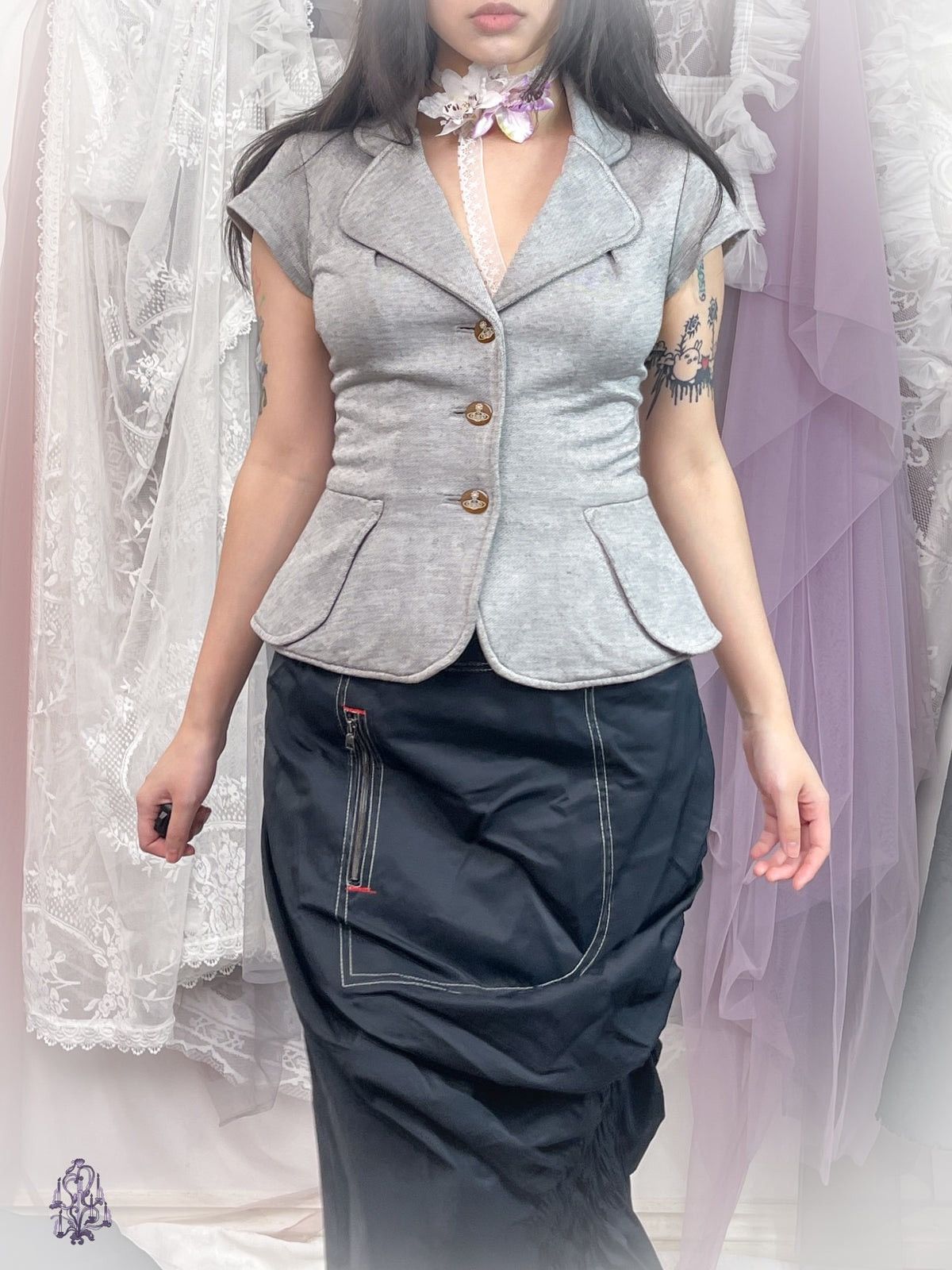 Vivienne Westwood vivienne westwood Button up Vest in Grey Size XS / US 0-2 / IT 36-38 - 1 Thumbnail
