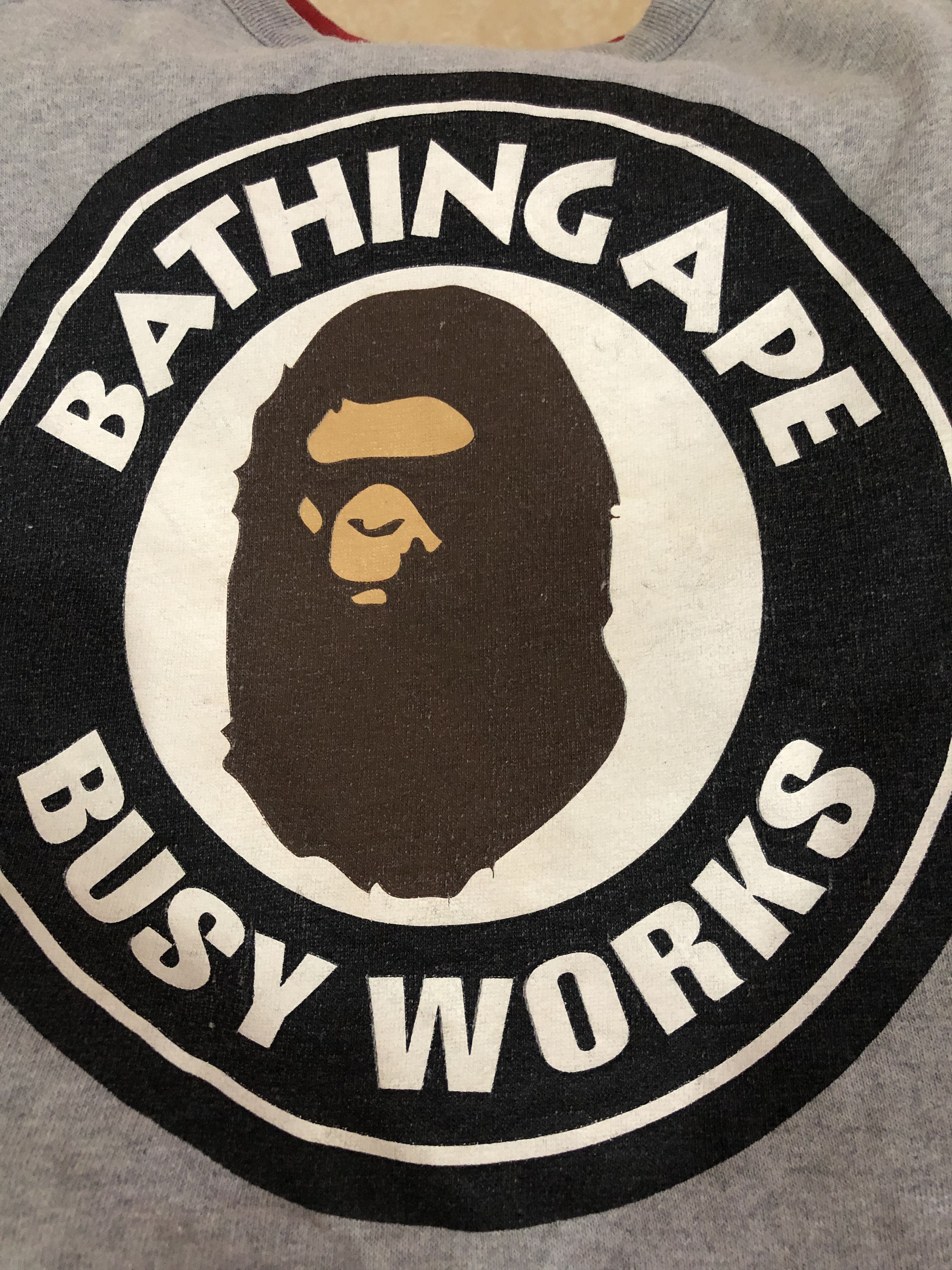 Bape OG A Bathing Ape Reversible Crewneck Sweatshirts Size US L / EU 52-54 / 3 - 8 Thumbnail