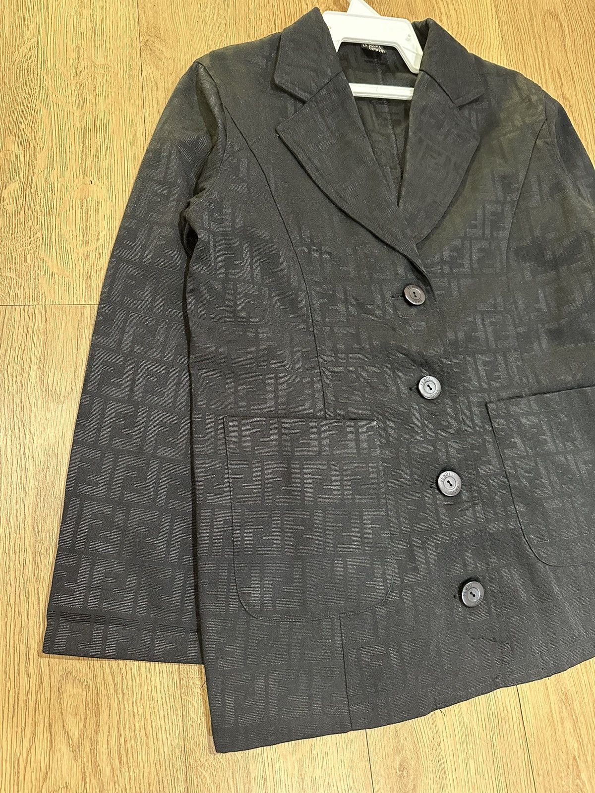 Fendi Fendi FF monogram jacket Size M / US 6-8 / IT 42-44 - 2 Thumbnail
