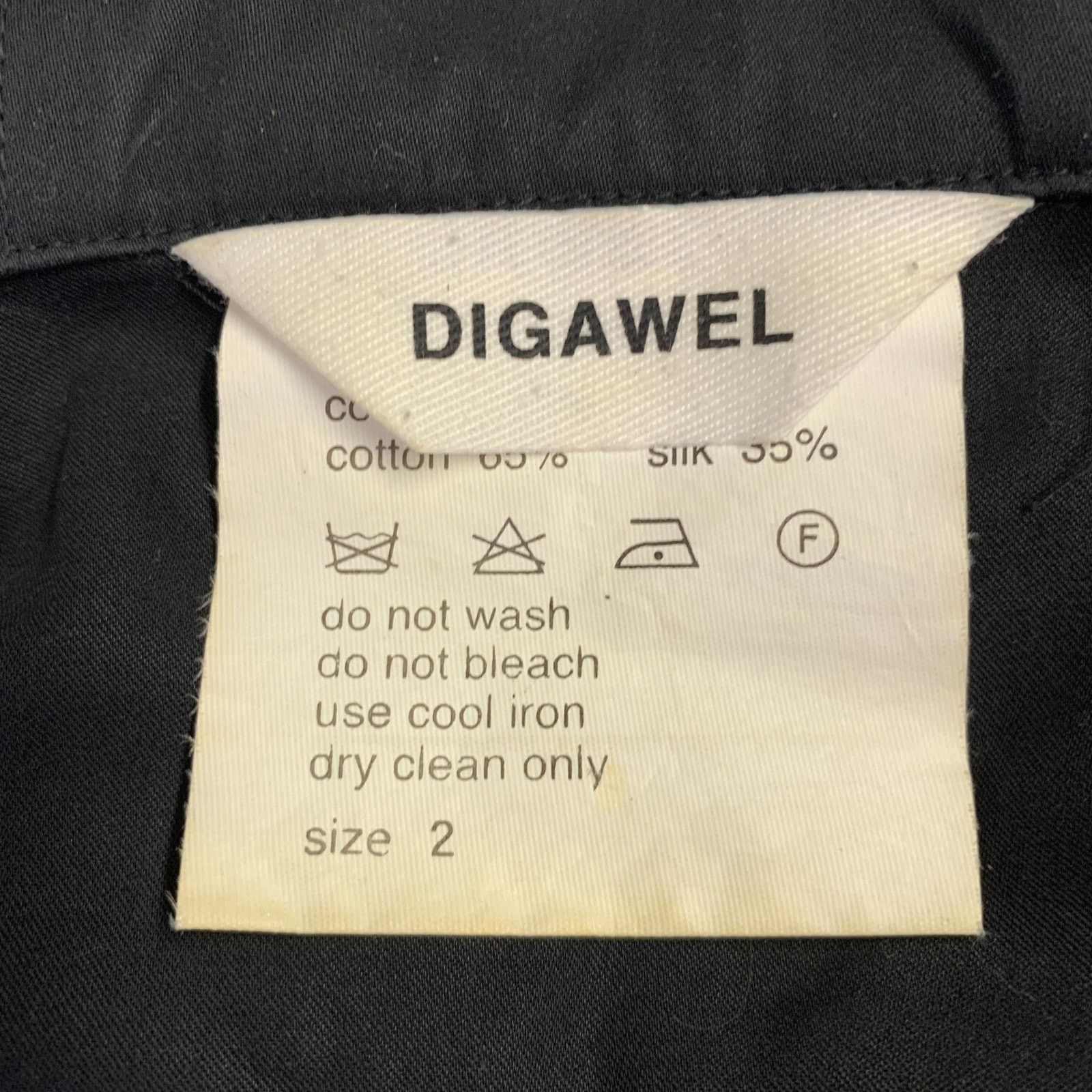 DIGAWEL DIGAWEL Size M Black Cotton Hoodie Sweatshirt Size US M / EU 48-50 / 2 - 5 Thumbnail