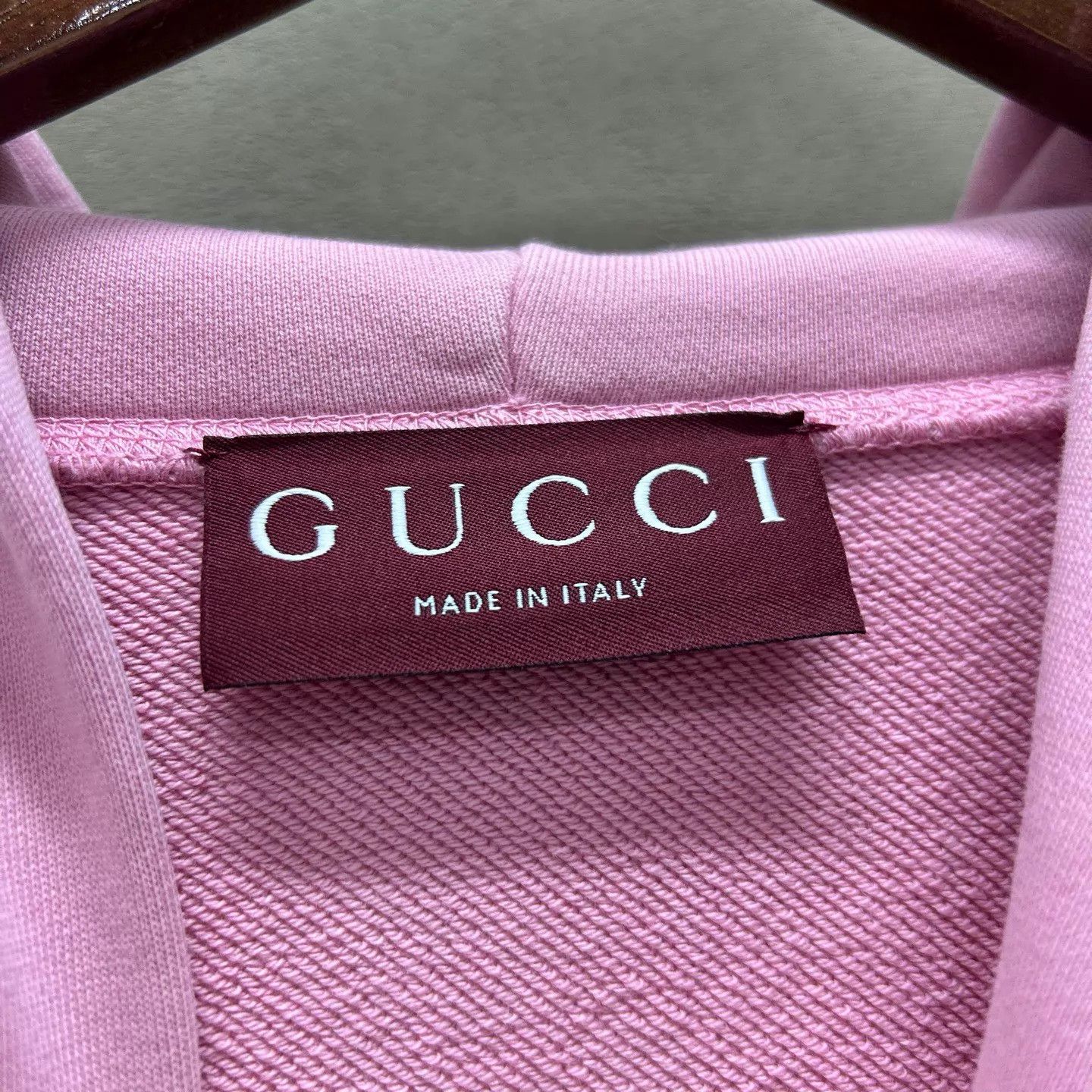 Gucci Gucci Pink Gradient GG Hoodie M Size US M / EU 48-50 / 2 - 3 Thumbnail