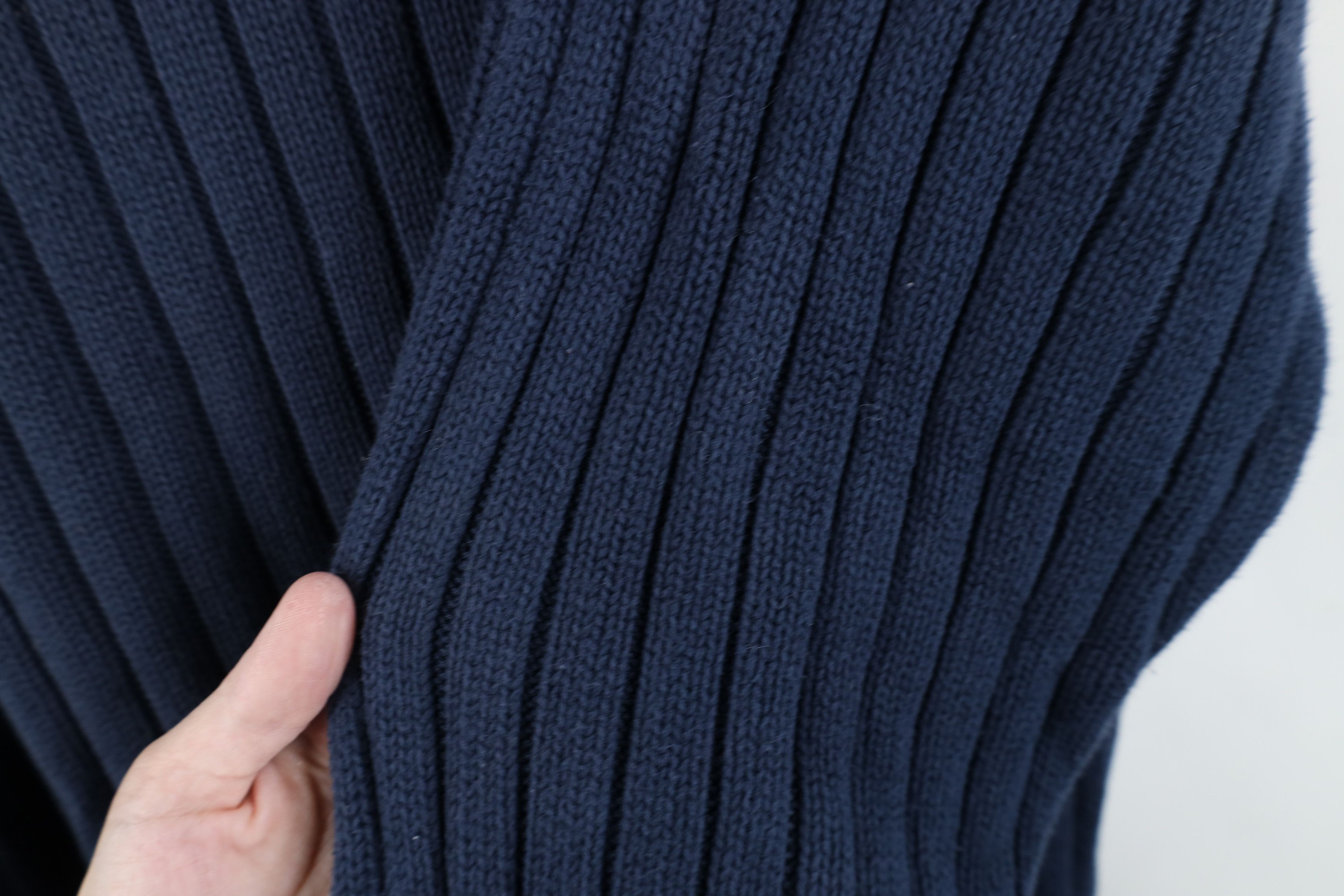Vintage Vintage 90s Streetwear Heavyweight Ribbed Knit Sweater Size US XL / EU 56 / 4 - 6 Thumbnail