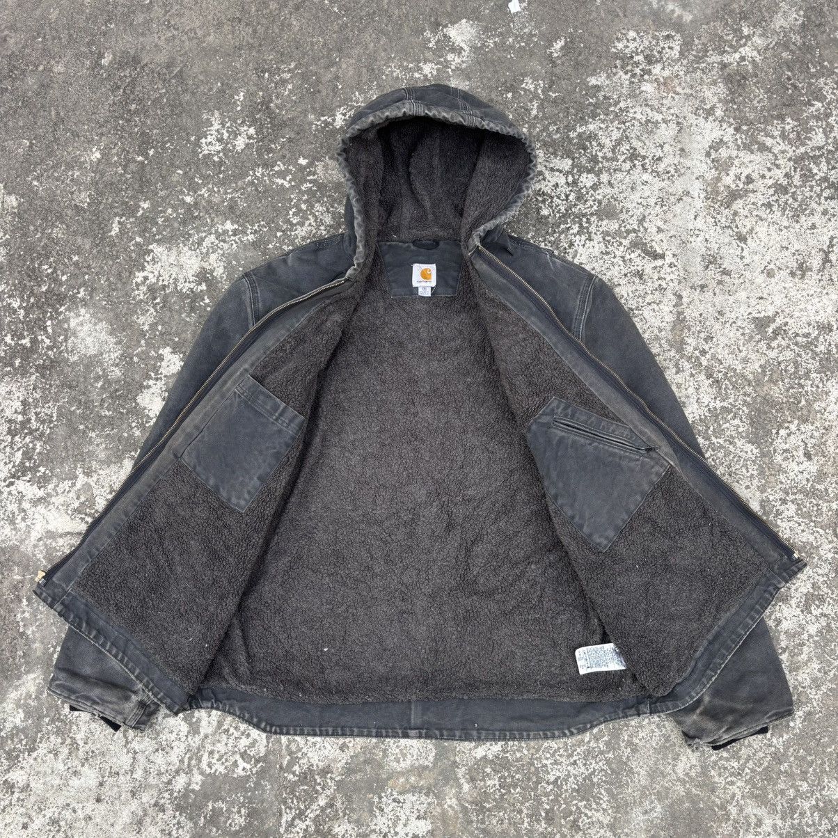 Carhartt Vintage Carhartt Sherpa lined Jacket J141 BLK Size US XXL / EU 58 / 5 - 8 Thumbnail